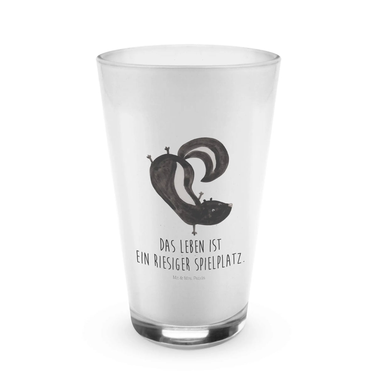 Glas Stinktier Handstand bar glas, eiskaffeeglas, Eiskaffee Glas, Trinkbecher Glas, milchkaffee glas, Cocktailglas, smoothie glas, Teeglas, eistee glas, Longdrinkglas, Saftglas, cappuccinoglas, cappuccino glas, Wasserglas, Latte Macchiato Glas, Trinkglas, Glas, Kaffee Glas, Limonadenglas, Latte Glas, Longdrink Glas, kaffeeglas, Cocktail Glas, becher glas, Glasbecher, Stinktier, Skunk, Raubtier, Verpielt, Spielplatz, Kind, Stinki, Stinker, Wildtier