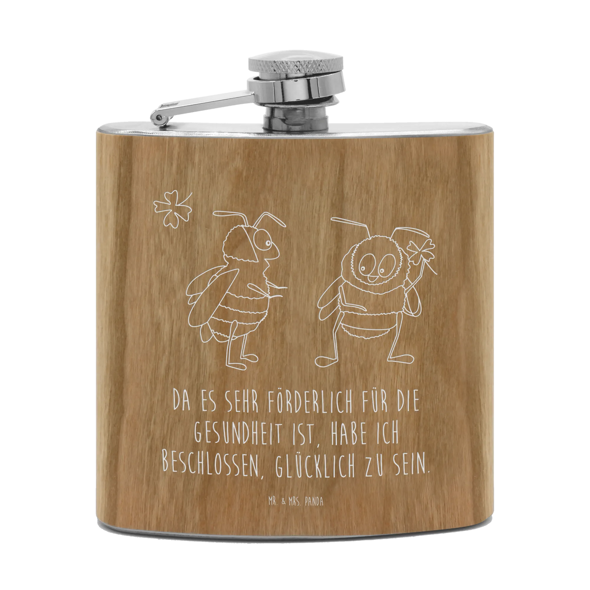 Flachmann Hummeln Kleeblatt Flachmann Holz, Flachmann Aus Edelstahl, feldflasche, Taschenflachmann, edelstahl flachmann, Hip Flask, schnapsflasche, Whisky Flachmann, Flachmann Outdoor, outdoor flachmann, Wodka Flachmann, Schnaps Flachmann, Likörflasche, Flachmann, Flachmann Edelstahl, spirituosenflasche, holz flachmann, Alkoholflasche, taschenflasche, Rum Flachmann, Lustige Sprüche, Tiere, Tiermotive, Gute Laune, glücklich Werden, Biene Deko, Hummel, Spruch schön, glücklich sein, Spruch Fröhlich, Spruch Positiv, Biene