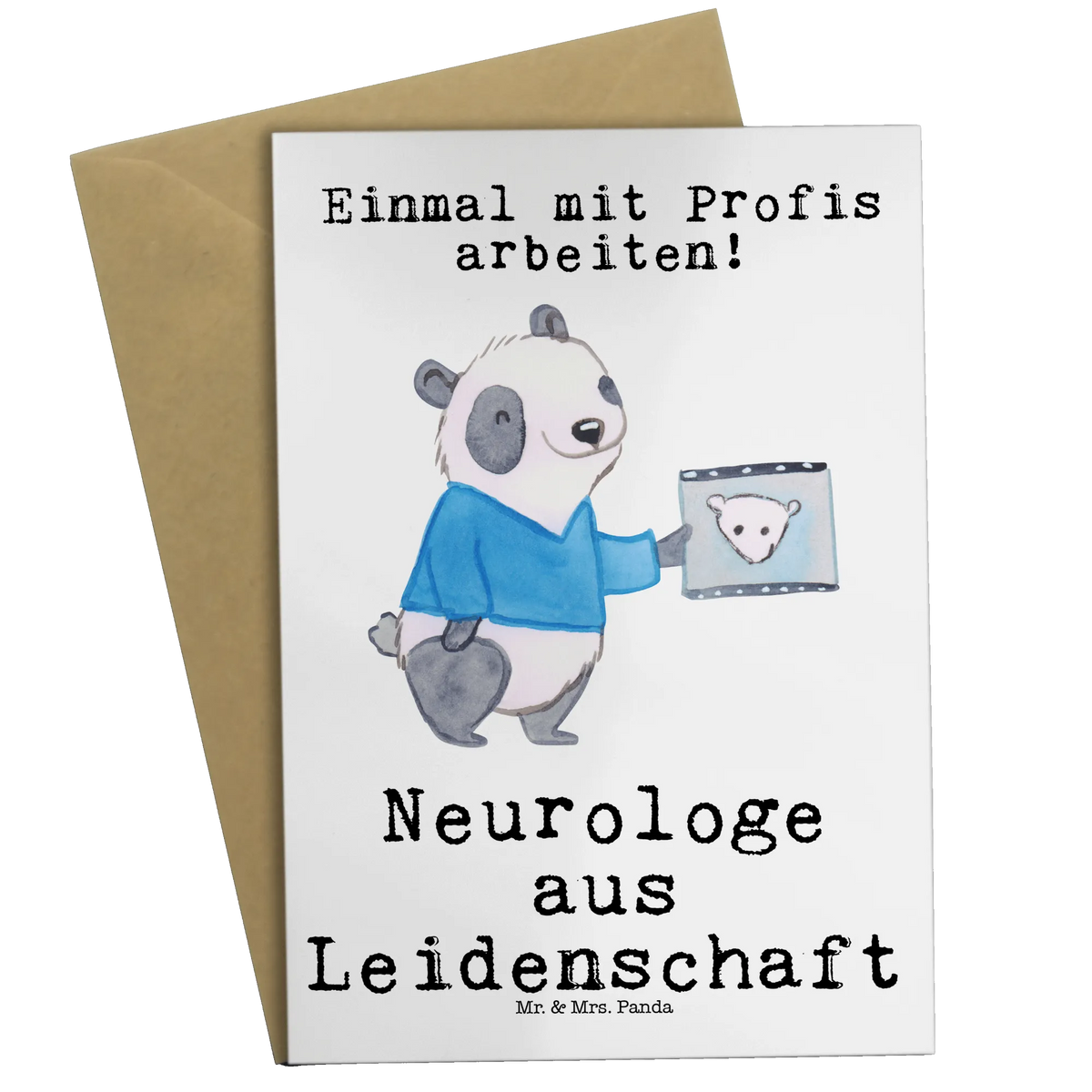 Greetings card Neurologist Passion