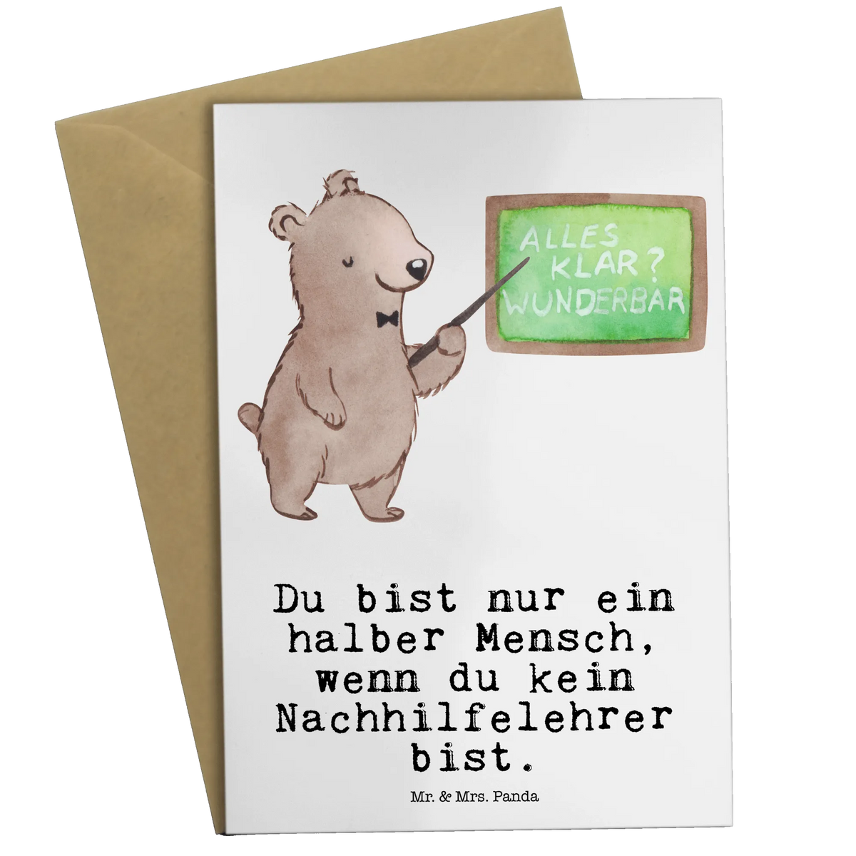 Greetings card Tutor heart birthday card, wedding card, invitation card, greeting card, folding card, gift, gift idea, best, farewell gift, passing exam, anniversary, retirement, promotion, job start, sayings, funny, profession