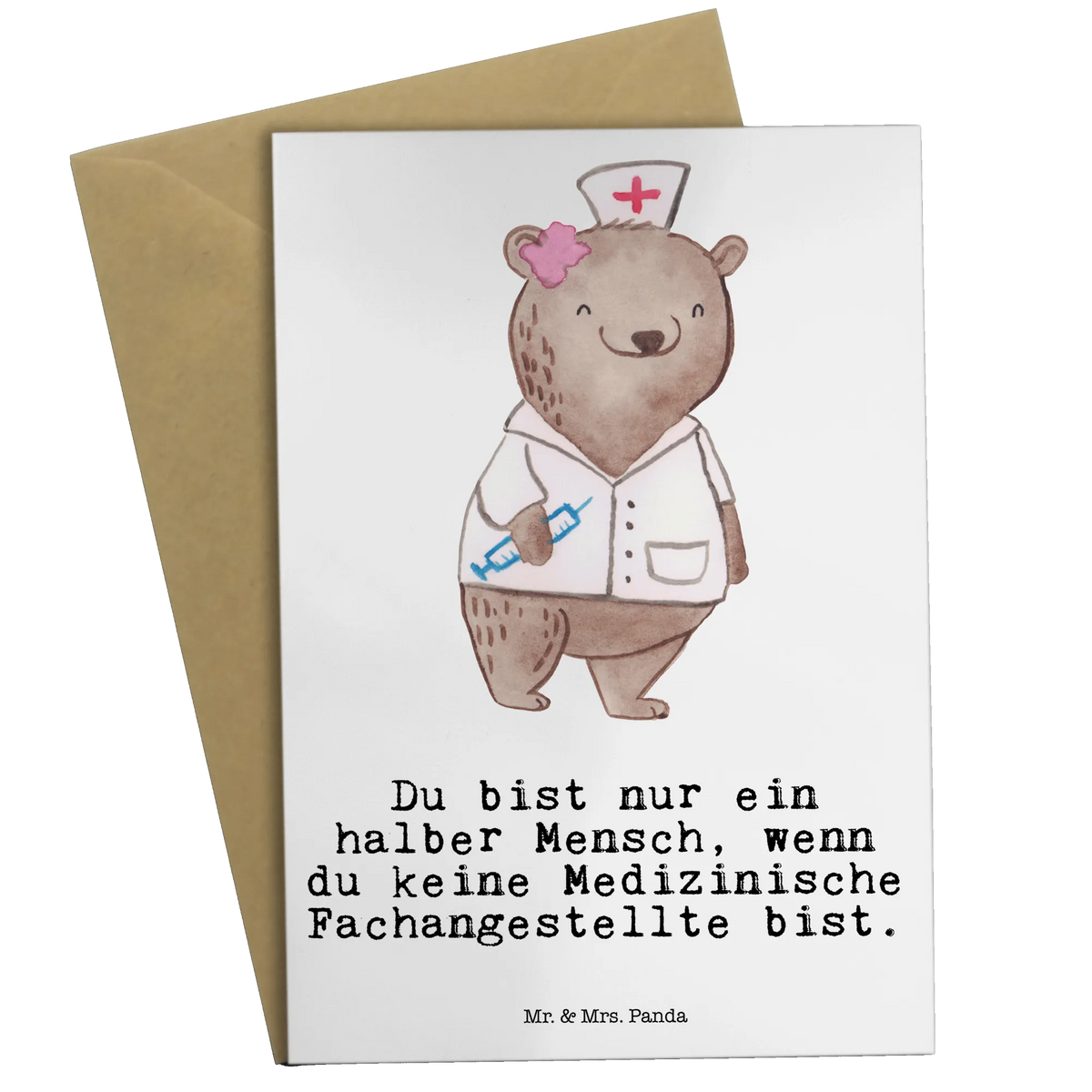 Grußkarte Medizinische Fachangestellte Herz