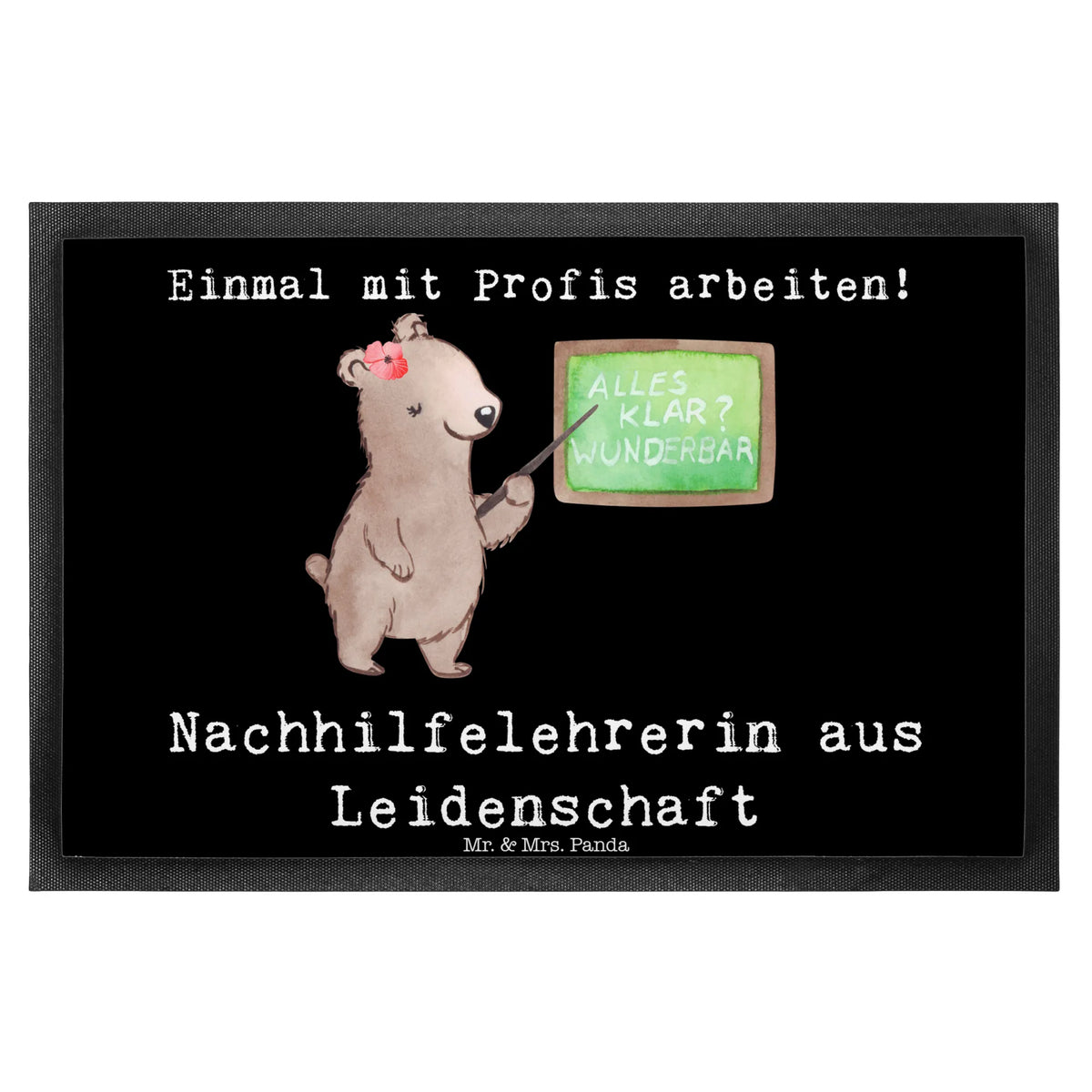 Doormat tutor Passion gift, sayings, gift idea, best, farewell gift, passing exam, anniversary, retirement, promotion, job start, profession