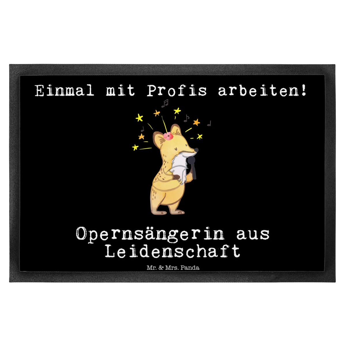 Doormat opera singer Passion gift, sayings, gift idea, best, farewell gift, passing exam, anniversary, retirement, promotion, job start, profession