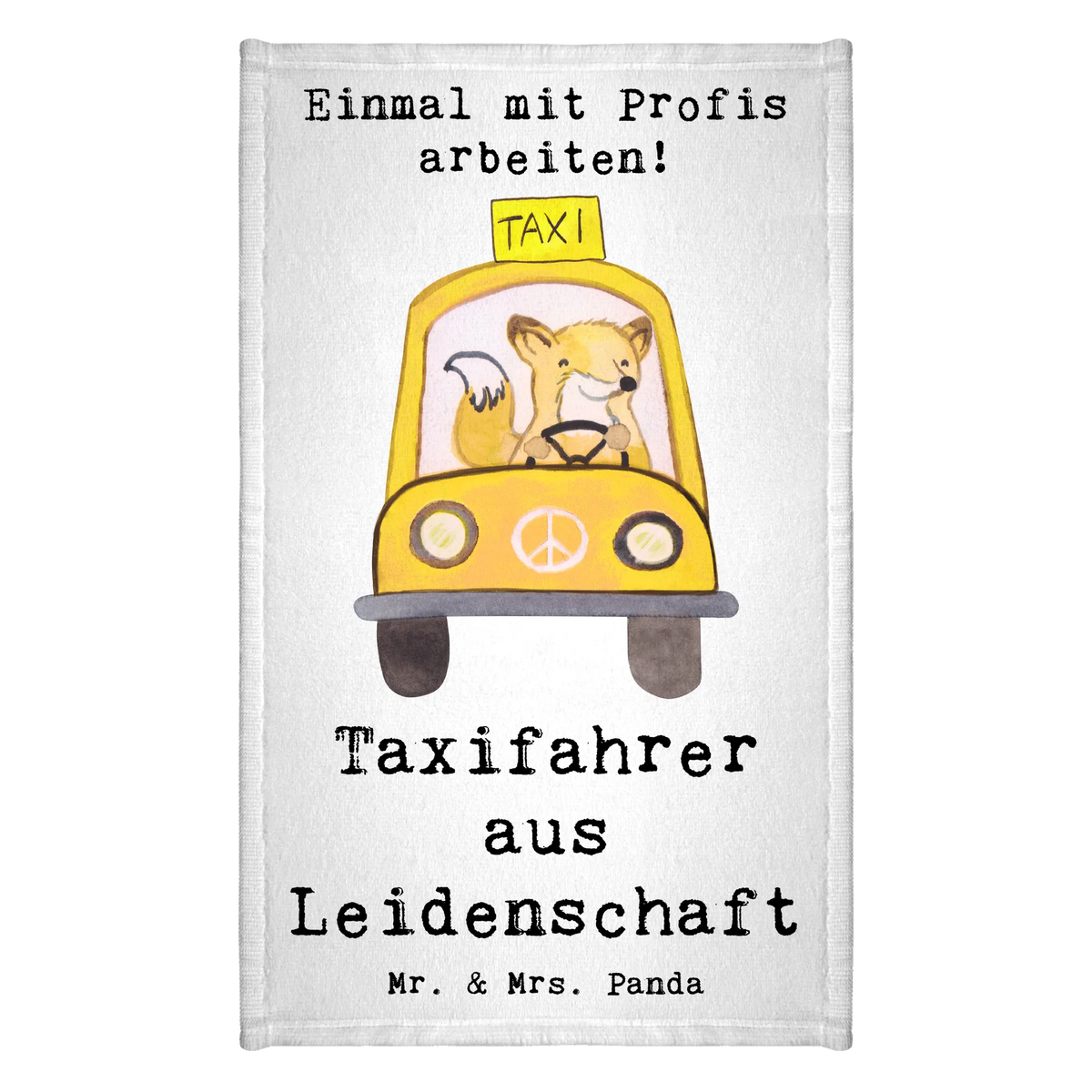 Guest towel Taxi driver Passion hand towels, towel, 50 x 30, Guest towel, guest towels, gift, gift idea, best, farewell gift, passing exam, anniversary, retirement, promotion, job start, sayings, funny, profession
