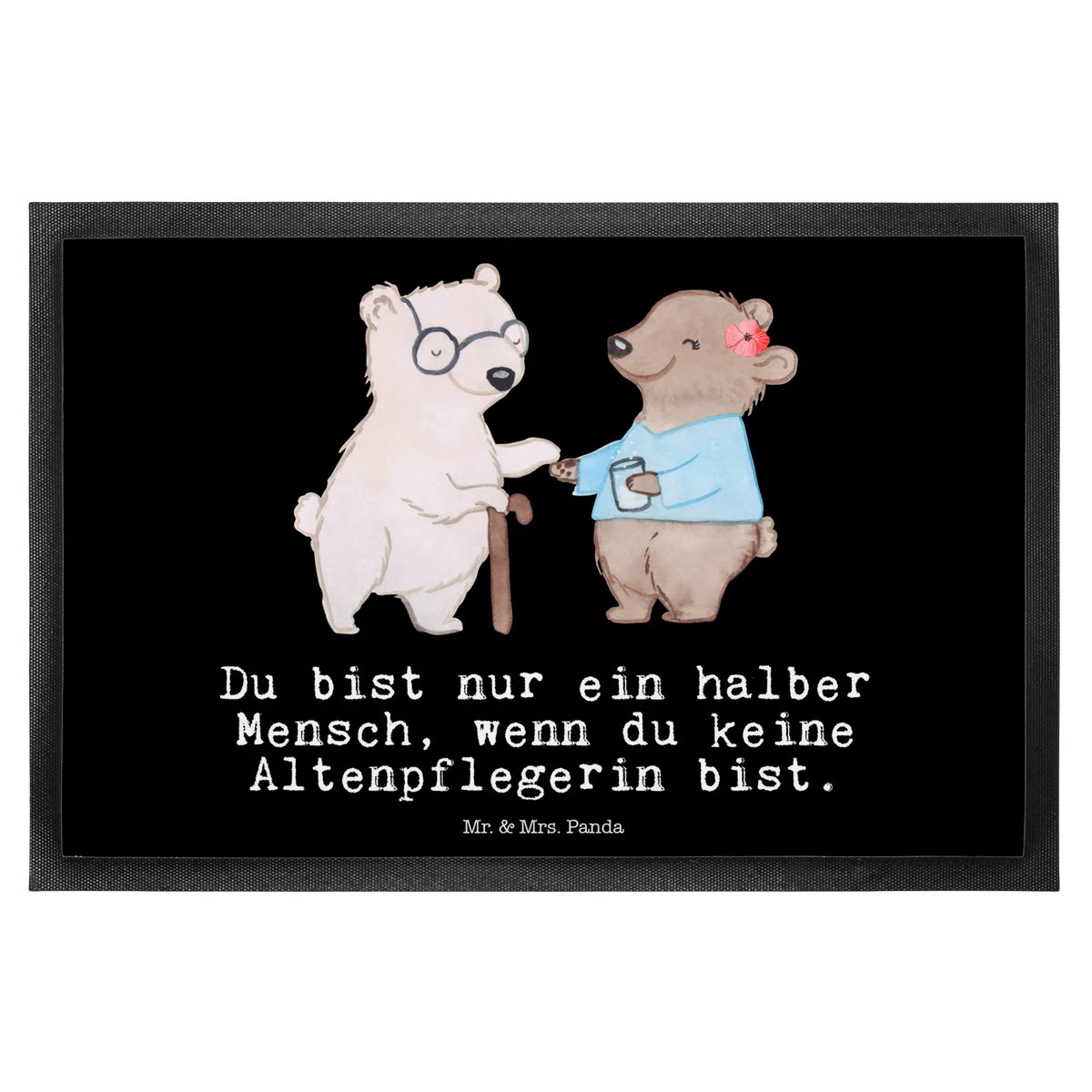 Fußmatte Altenpflegerin Herz Gummimatte, außenmatte, Schuhabstreifer, Türmatte, Abtretmatte, Türvorleger, Vorleger, fußmatte, Eingangsmatte, Bodenvorleger, Schmutzfänger, Schmutzmatte, hausmatte, Haustürmatte, Schmutzfangmatte, teppichmatte, Fussmatte, Fußabstreifer, Schmutzfangteppich, Fußabtreter, Abtreter, Gummi-Fußmatte, bodenmatte, abstreifer, Eingangsteppich, Outdoor-Matte, flurmatte, Sauberlaufmatte, matte haustür, Geschenk, Schenken, Jubiläum, Danke, Dankeschön, Beruf, Ausbildung, Abschied, Rente, Kollege, Kollegin, Arbeitskollege, Mitarbeiter, Firma, Altenheim Eröffnung, Pflegerin, Altenpflegerin
