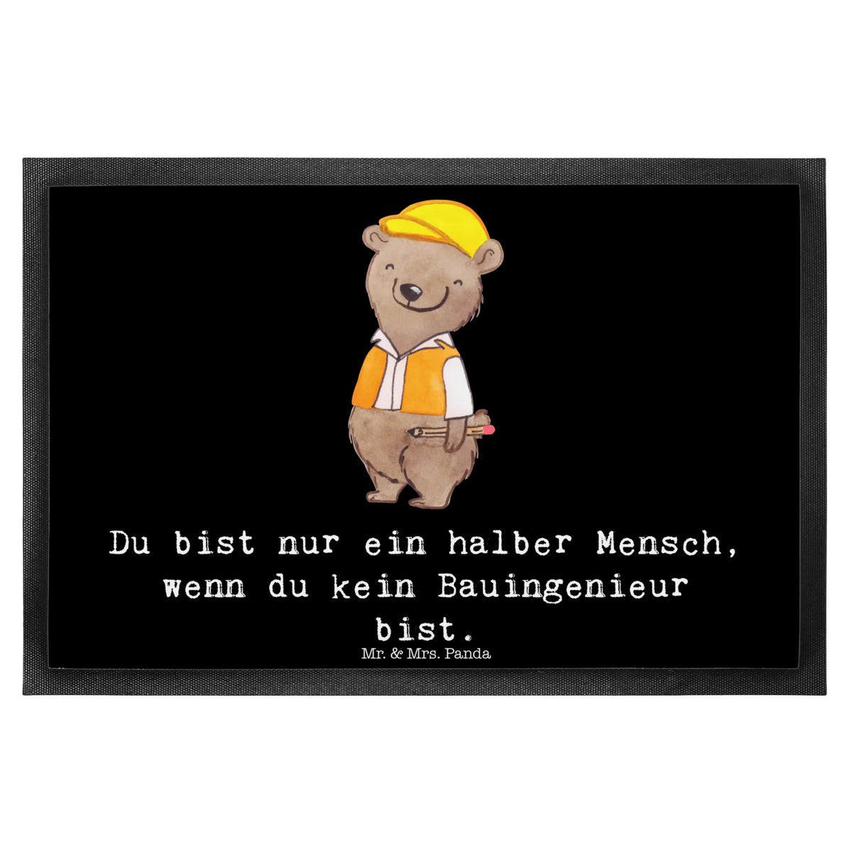 Fußmatte Bauingenieur Herz Gummimatte, Schuhabstreifer, außenmatte, fußmatte, Vorleger, Eingangsteppich, Abtreter, teppichmatte, Sauberlaufmatte, Gummi-Fußmatte, Fußabstreifer, hausmatte, Fußabtreter, Fussmatte, Türmatte, Outdoor-Matte, Schmutzfangmatte, Haustürmatte, abstreifer, bodenmatte, flurmatte, Eingangsmatte, Bodenvorleger, matte haustür, Schmutzmatte, Schmutzfangteppich, Schmutzfänger, Abtretmatte, Türvorleger, Geschenk, Schenken, Jubiläum, Danke, Dankeschön, Beruf, Ausbildung, Abschied, Rente, Kollege, Kollegin, Arbeitskollege, Mitarbeiter, Firma, Ingeniuer, Baustelle, Studium, Bauingenieur, Statiker