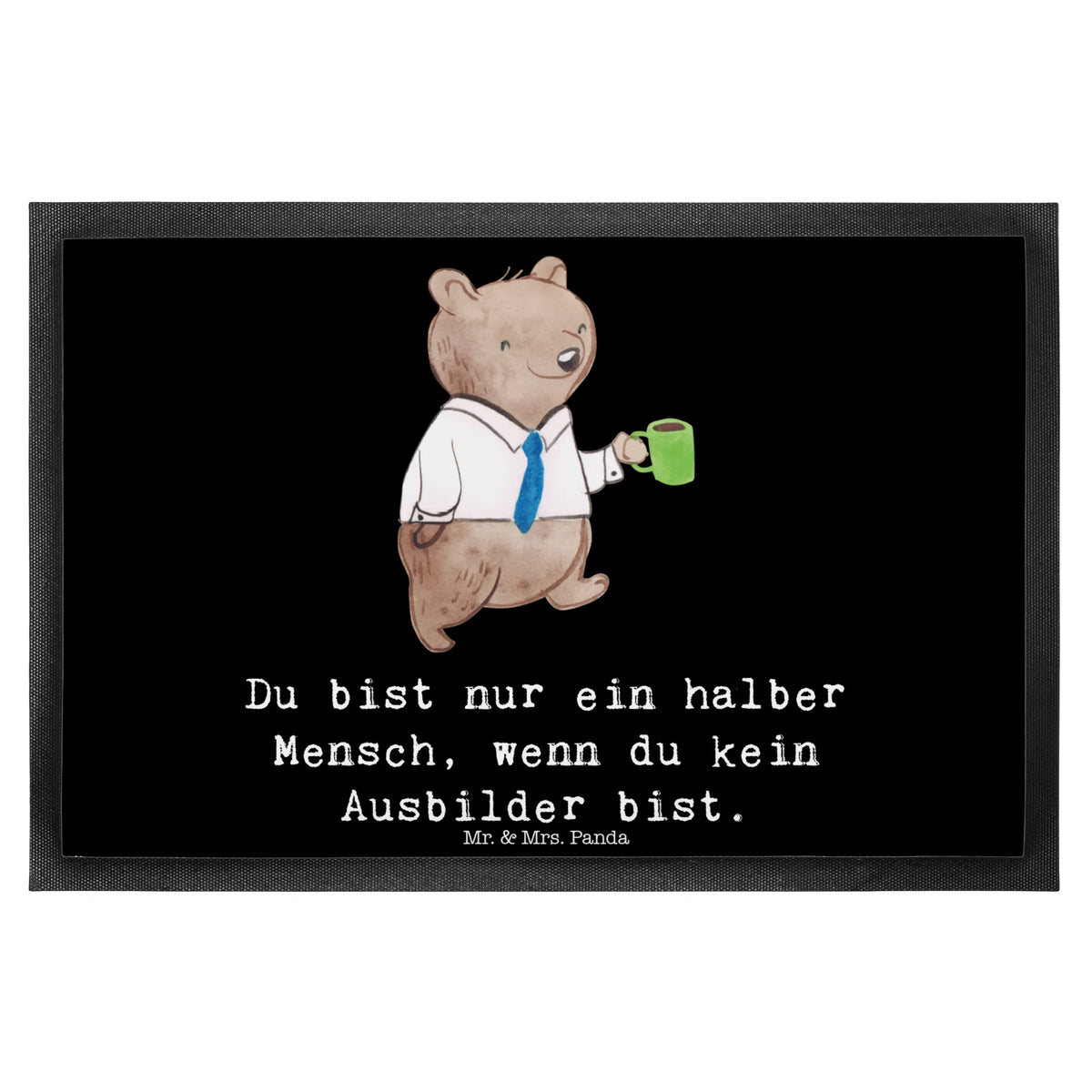 Fußmatte Ausbilder Herz Sauberlaufmatte, Schmutzmatte, abstreifer, teppichmatte, Outdoor-Matte, Abtretmatte, Schmutzfänger, Haustürmatte, Gummimatte, Abtreter, Vorleger, Gummi-Fußmatte, Türvorleger, matte haustür, Bodenvorleger, Eingangsmatte, Schmutzfangmatte, Fußabtreter, flurmatte, Fussmatte, Eingangsteppich, Türmatte, außenmatte, Schmutzfangteppich, bodenmatte, fußmatte, Schuhabstreifer, hausmatte, Fußabstreifer, Geschenk, Schenken, Jubiläum, Danke, Dankeschön, Beruf, Ausbildung, Abschied, Rente, Kollege, Kollegin, Arbeitskollege, Mitarbeiter, Firma, Tutor, Ausbilder, Ausbilderprüfung