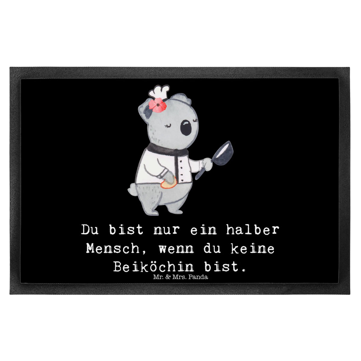 Fußmatte Beiköchin Herz Schmutzfangteppich, abstreifer, Bodenvorleger, Schmutzfangmatte, Gummi-Fußmatte, Abtreter, hausmatte, matte haustür, Outdoor-Matte, bodenmatte, Abtretmatte, Eingangsteppich, Türmatte, teppichmatte, Fußabstreifer, fußmatte, Vorleger, Sauberlaufmatte, Fussmatte, Gummimatte, flurmatte, Türvorleger, Fußabtreter, außenmatte, Schmutzmatte, Eingangsmatte, Schmutzfänger, Schuhabstreifer, Haustürmatte, Geschenk, Schenken, Jubiläum, Danke, Dankeschön, Beruf, Ausbildung, Abschied, Rente, Kollege, Kollegin, Arbeitskollege, Mitarbeiter, Firma, Küchenhilfe, Beiköchin, Hilfsköchin, Spülhilfe, Köchin, Jungkoch, Restaurant, Gastronomie