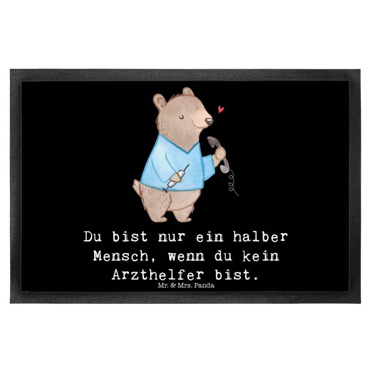 Fußmatte Arzthelfer Herz Gummi-Fußmatte, fußmatte, Outdoor-Matte, abstreifer, Schuhabstreifer, Abtreter, Sauberlaufmatte, Schmutzfangmatte, Schmutzmatte, flurmatte, teppichmatte, Fußabstreifer, Eingangsmatte, Haustürmatte, matte haustür, Schmutzfangteppich, Abtretmatte, hausmatte, Fußabtreter, Türvorleger, Vorleger, außenmatte, bodenmatte, Gummimatte, Bodenvorleger, Eingangsteppich, Schmutzfänger, Fussmatte, Türmatte, Geschenk, Schenken, Jubiläum, Danke, Dankeschön, Beruf, Ausbildung, Abschied, Rente, Kollege, Kollegin, Arbeitskollege, Mitarbeiter, Firma, Arzthelfer, Medizinischer Fachangestellter