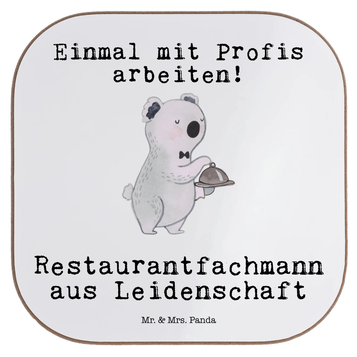 Untersetzer Restaurantfachmann Leidenschaft
