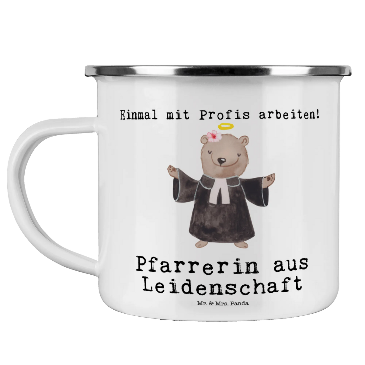 Camping Emaille Tasse Pfarrerin Leidenschaft Campingtasse, blechbecher, Kaffeepott, becher emaille, Outdoor Becher, wanderbecher, reisetasse, Haferl, outdoortasse, Emailletasse, Pott, Motivtasse, Reisebecher, Tasse Emaille, Teetasse, metallbecher, emaillebecher, Emaille Tasse, wandertasse, Blechtasse, Teebecher, Outdoor Tasse, Emaille Becher, Campingbecher, Geschenk, Schenken, Jubiläum, Danke, Dankeschön, Beruf, Ausbildung, Abschied, Rente, Kollege, Kollegin, Arbeitskollege, Mitarbeiter, Firma, Predigerin<br />Priesterin, Theologin, Dienerin Gottes<br />Geistliche, Kirche, Pastorin, Pfarrerin