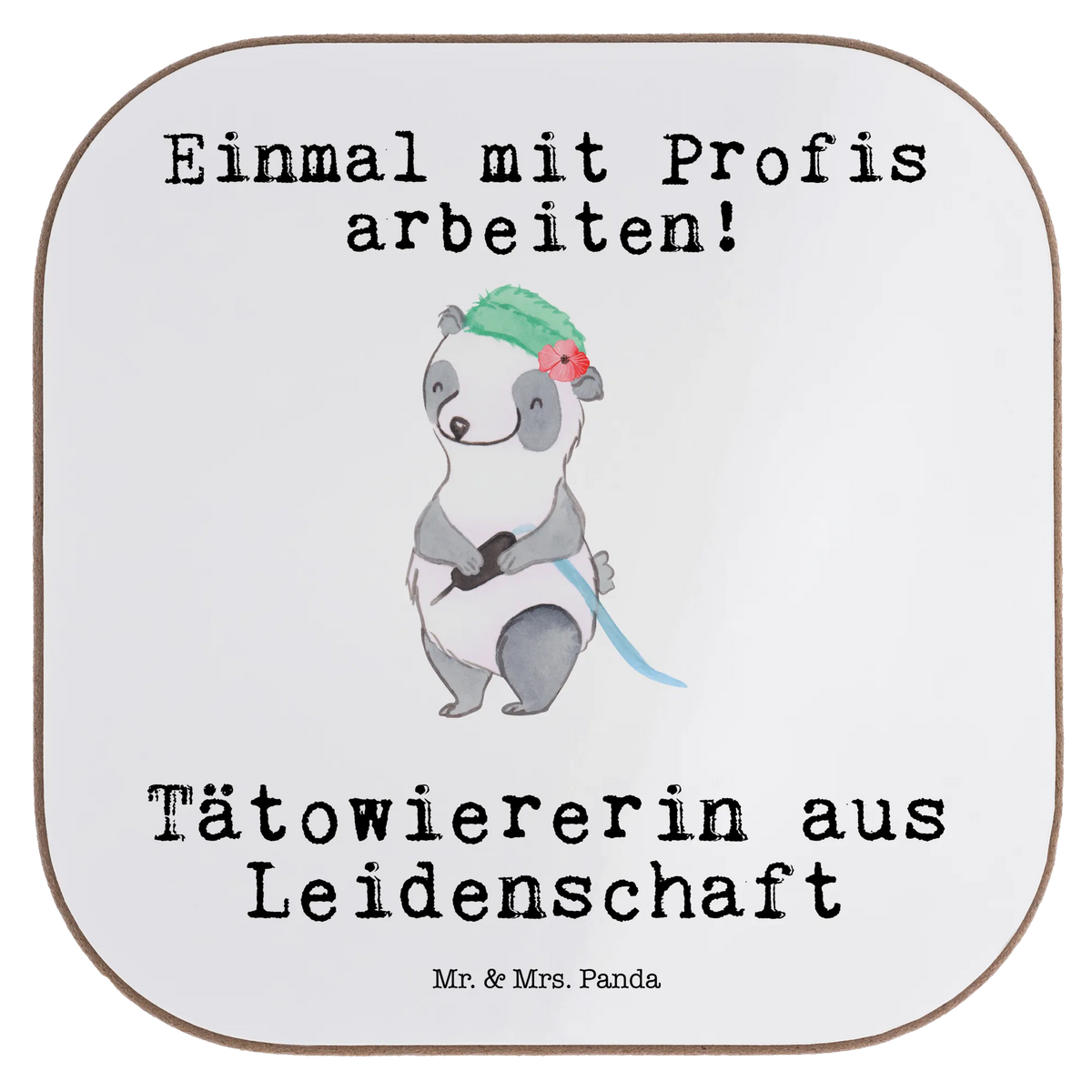 Untersetzer Tätowiererin Leidenschaft