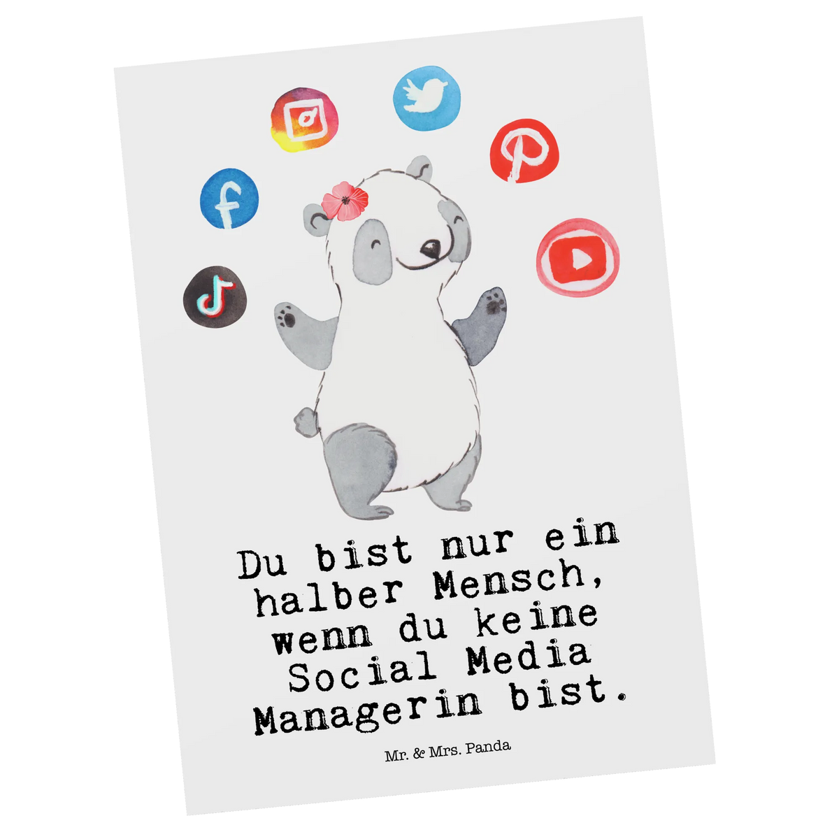 Postkarte Social Media Managerin Herz einzelkarte, Motivkarte, Ansichtskarte, Ansichtskarten, Fotokarte, Grußkarte, Designkarte, bildkarte, Postkarte, Postkarten, kunstkarte, Kunstkarten, spruchkarte, Abschied, Jubiläum, Rente, Kollege, Geschenk, Kollegin, Arbeitskollege, Mitarbeiter, Firma, Danke, Dankeschön, Schenken, Beruf, Ausbildung