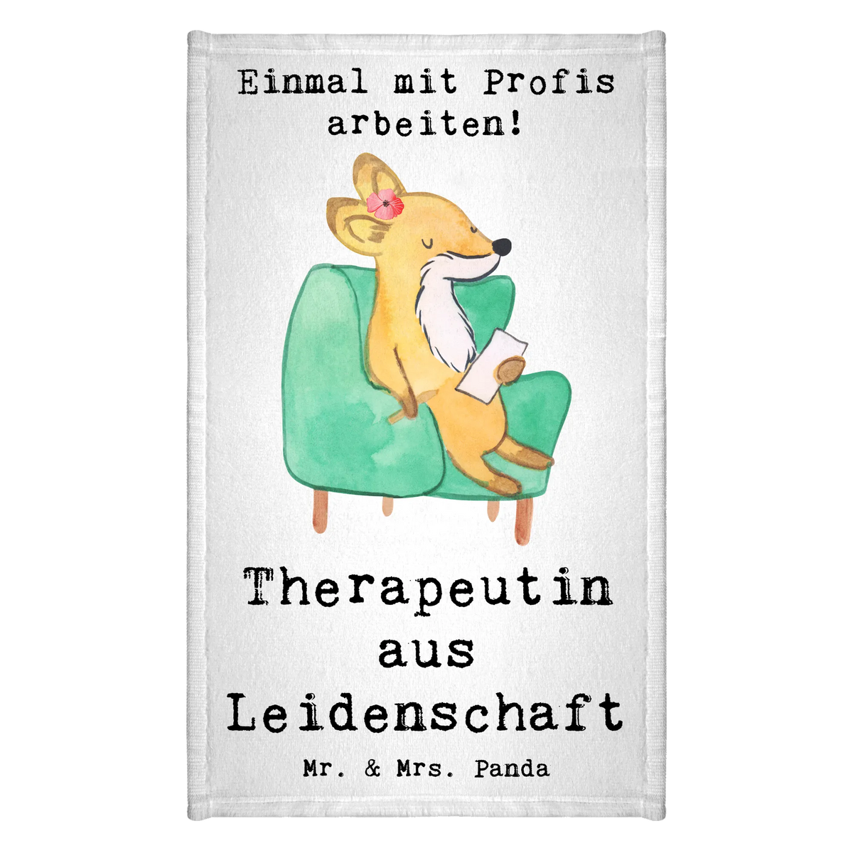 Guest towel therapist Passion guest towels, Guest towel, towel, hand towels, 50 x 30, gift, gift idea, best, farewell gift, passing exam, anniversary, retirement, promotion, job start, sayings, funny, profession