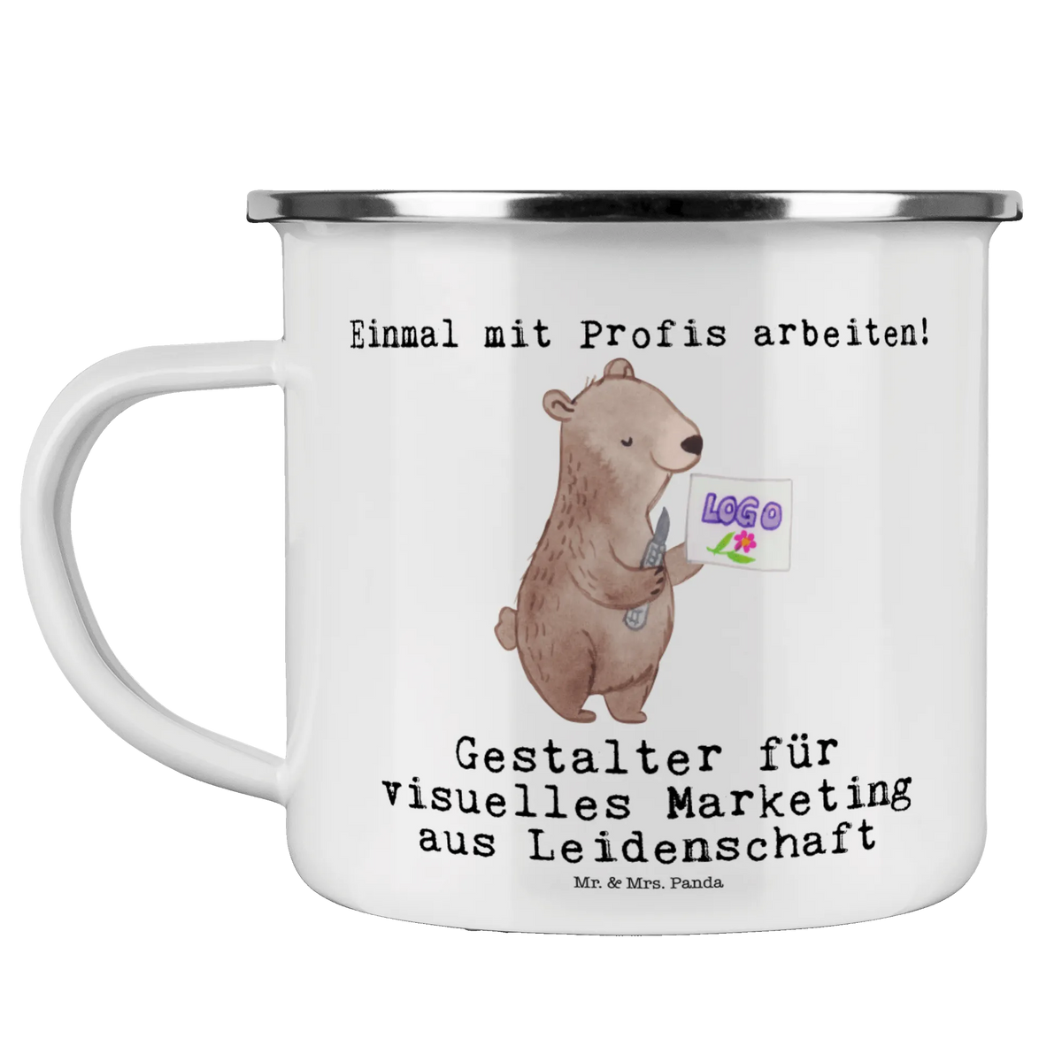 Camping Emaille Tasse Gestalter für visuelles Marketing Leidenschaft Outdoor Becher, becher emaille, Emailletasse, wandertasse, Campingbecher, Emaille Becher, Campingtasse, reisetasse, Reisebecher, Motivtasse, Blechtasse, metallbecher, Outdoor Tasse, Pott, Teebecher, Haferl, blechbecher, wanderbecher, outdoortasse, Emaille Tasse, emaillebecher, Teetasse, Kaffeepott, Tasse Emaille, Geschenk, Schenken, Jubiläum, Danke, Dankeschön, Beruf, Ausbildung, Abschied, Rente, Kollege, Kollegin, Arbeitskollege, Mitarbeiter, Firma