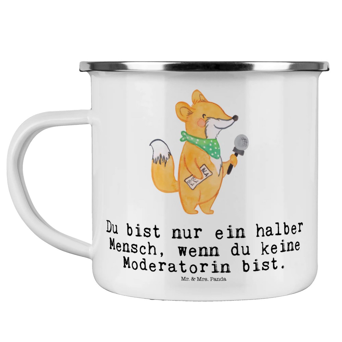 Camping Emaille Tasse Moderatorin Herz Outdoor Tasse, Emaille Becher, reisetasse, emaillebecher, wandertasse, Emaille Tasse, Outdoor Becher, becher emaille, Haferl, metallbecher, outdoortasse, Teetasse, Motivtasse, Reisebecher, Tasse Emaille, Pott, wanderbecher, blechbecher, Campingtasse, Teebecher, Kaffeepott, Blechtasse, Campingbecher, Emailletasse, Geschenk, Schenken, Jubiläum, Danke, Dankeschön, Beruf, Ausbildung, Abschied, Rente, Kollege, Kollegin, Arbeitskollege, Mitarbeiter, Firma