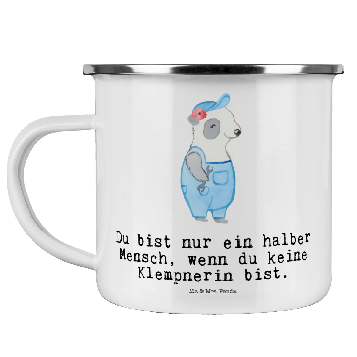Camping Emaille Tasse Klempnerin Herz Tasse Emaille, Reisebecher, Emailletasse, Blechtasse, Campingtasse, Campingbecher, Outdoor Tasse, Emaille Becher, Emaille Tasse, blechbecher, Pott, emaillebecher, becher emaille, Teetasse, wanderbecher, metallbecher, outdoortasse, Outdoor Becher, Motivtasse, Kaffeepott, wandertasse, reisetasse, Teebecher, Haferl, Geschenk, Schenken, Jubiläum, Danke, Dankeschön, Beruf, Ausbildung, Abschied, Rente, Kollege, Kollegin, Arbeitskollege, Mitarbeiter, Firma, Gesellenprüfung, Sanitärinstallationen, Meisterin, Fachbetrieb, Handwerkerin, Installateurin, Bauklempnerin, Klempnerin
