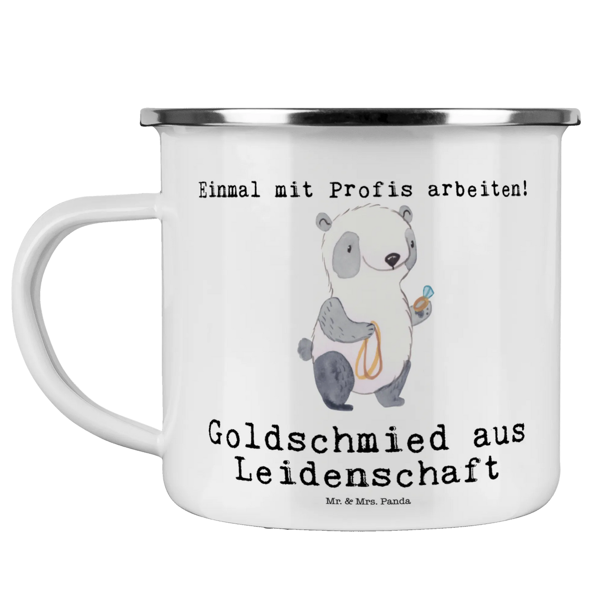 Enamel camping mug Goldsmith Passion tin coffee cup, camper mug, campfire mug, enamel camping cup, camping metal cup, bushcraft mug, camp coffee mug, camping mug, enamel mug, enamel drinking mug, outdoor cup, backpacking mug, metal camping mug, travel mug, metal cup, lightweight camping mug, adventure mug, hiking mug, stainless steel drinking cup, steel mug for camping, gift, gift idea, best, farewell gift, passing exam, anniversary, retirement, promotion, job start, sayings, funny, profession