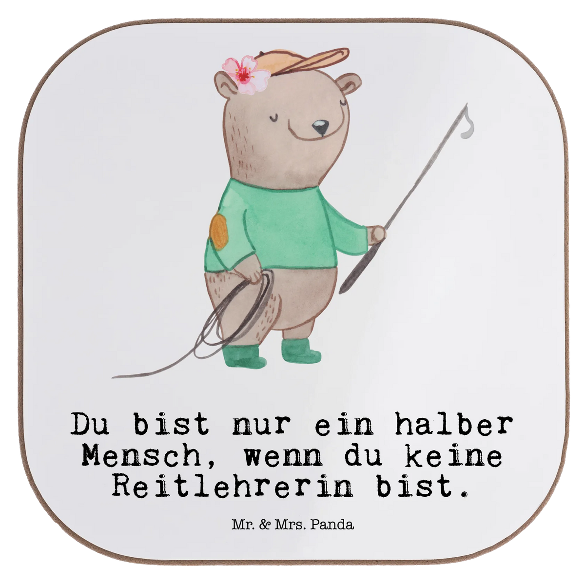 Untersetzer Reitlehrerin Herz