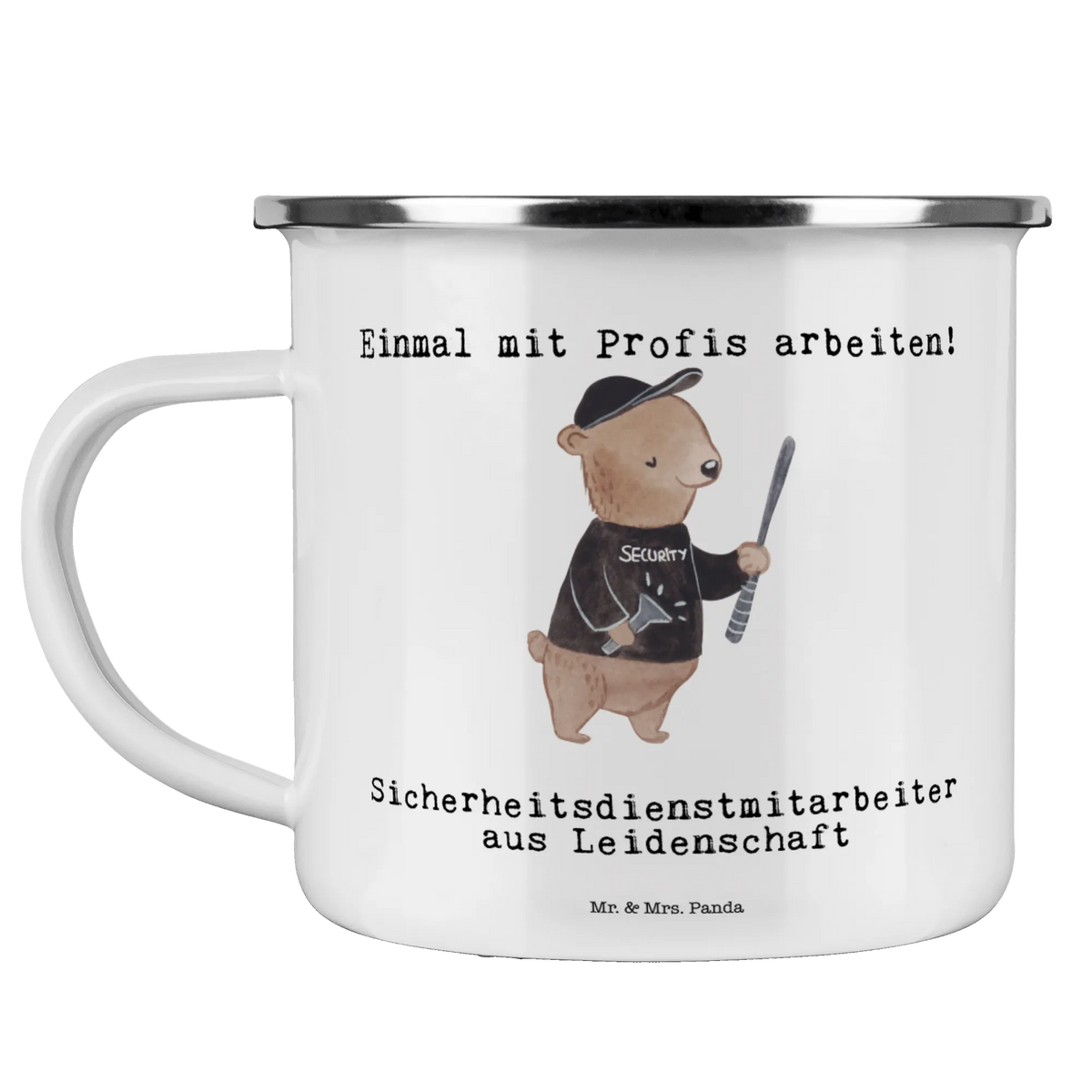 Camping Emaille Tasse Sicherheitsdienstmitarbeiter Leidenschaft Teebecher, Motivtasse, blechbecher, wandertasse, Blechtasse, Kaffeepott, Haferl, Emaille Tasse, Outdoor Becher, Campingbecher, outdoortasse, Teetasse, emaillebecher, Pott, becher emaille, Campingtasse, metallbecher, Emaille Becher, reisetasse, wanderbecher, Tasse Emaille, Emailletasse, Outdoor Tasse, Reisebecher, Geschenk, Schenken, Jubiläum, Danke, Dankeschön, Beruf, Ausbildung, Abschied, Rente, Kollege, Kollegin, Arbeitskollege, Mitarbeiter, Firma