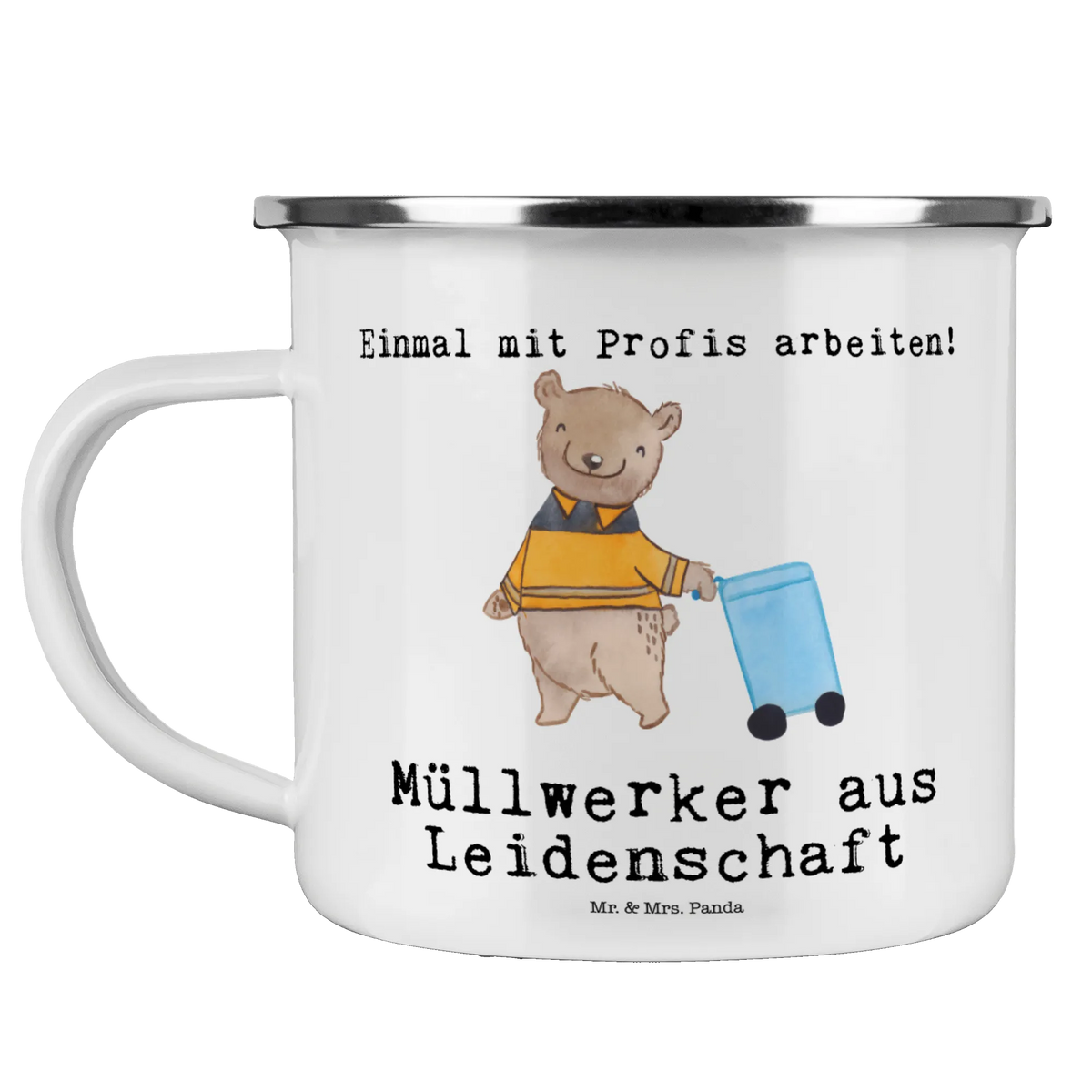 Camping Emaille Tasse Müllwerker Leidenschaft reisetasse, Kaffeepott, blechbecher, becher emaille, Outdoor Becher, outdoortasse, Blechtasse, Reisebecher, Teebecher, wanderbecher, emaillebecher, Emaille Becher, Outdoor Tasse, Emailletasse, metallbecher, Emaille Tasse, Tasse Emaille, Campingbecher, Campingtasse, Haferl, Motivtasse, wandertasse, Teetasse, Pott, Geschenk, Schenken, Jubiläum, Danke, Dankeschön, Beruf, Ausbildung, Abschied, Rente, Kollege, Kollegin, Arbeitskollege, Mitarbeiter, Firma, Müllfahrer, Müllentsorger, Fachkraft Kreislauf- und Abfallwirtschaft, Kehrichtmann, Müllmann, Müllwerker