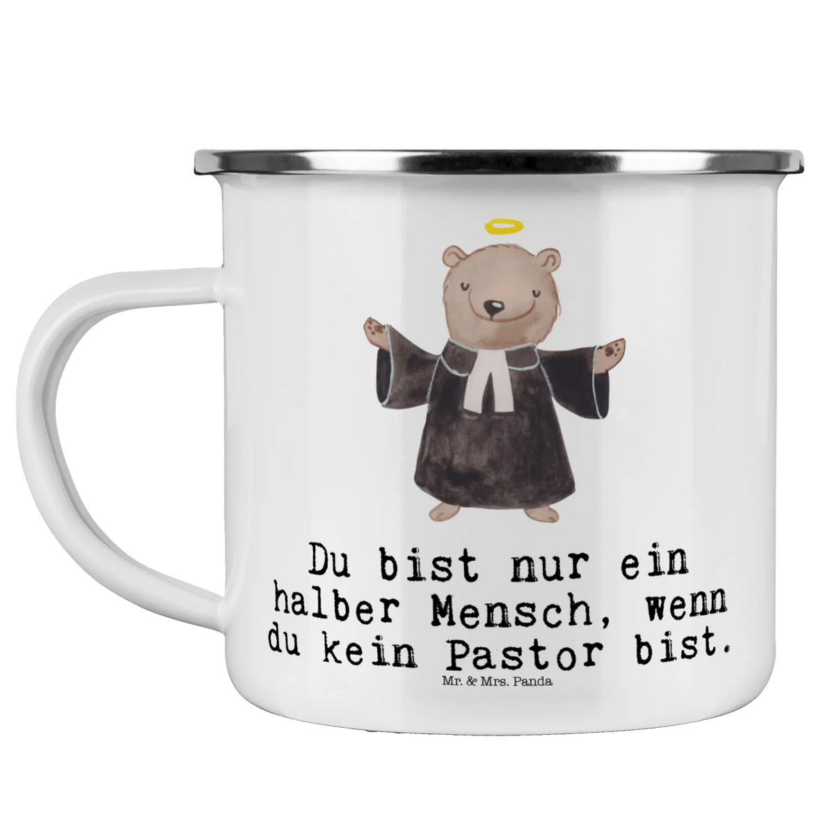 Camping Emaille Tasse Pastor Herz outdoortasse, Outdoor Tasse, Haferl, Outdoor Becher, reisetasse, Reisebecher, metallbecher, blechbecher, emaillebecher, wanderbecher, Campingtasse, Motivtasse, Emailletasse, Emaille Tasse, Tasse Emaille, wandertasse, Teebecher, Kaffeepott, Campingbecher, Emaille Becher, Blechtasse, Pott, becher emaille, Teetasse, Geschenk, Schenken, Jubiläum, Danke, Dankeschön, Beruf, Ausbildung, Abschied, Rente, Kollege, Kollegin, Arbeitskollege, Mitarbeiter, Firma, Pastor, Prediger<br />Priester, Pfarrer, Kirche, Diener Gottes<br />Geistlicher, Theologe