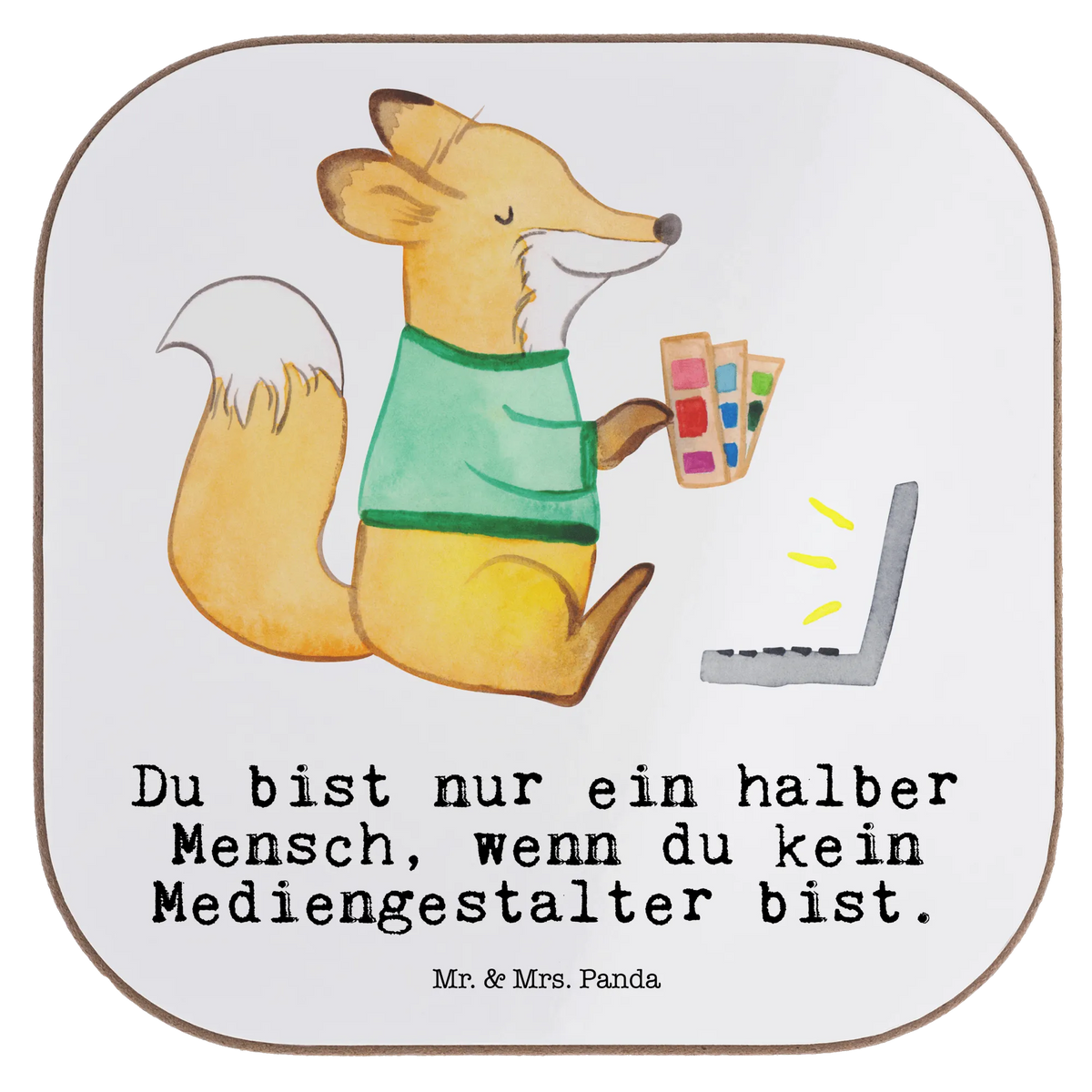 Untersetzer Mediengestalter Herz