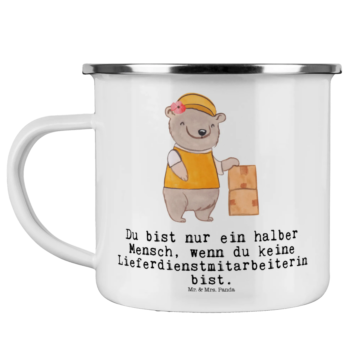 Camping Emaille Tasse Lieferdienstmitarbeiterin Herz reisetasse, Tasse Emaille, Teebecher, becher emaille, outdoortasse, Teetasse, metallbecher, Haferl, Emaille Tasse, Blechtasse, Kaffeepott, Reisebecher, Outdoor Tasse, Emailletasse, Campingbecher, wandertasse, wanderbecher, Outdoor Becher, Campingtasse, Motivtasse, Pott, blechbecher, emaillebecher, Emaille Becher, Geschenk, Schenken, Jubiläum, Danke, Dankeschön, Beruf, Ausbildung, Abschied, Rente, Kollege, Kollegin, Arbeitskollege, Mitarbeiter, Firma, Lieferbringdienst, Pizzabotin, Pizzabäckerin, Lieferdienstmitarbeiterin, Pizzabringdienst