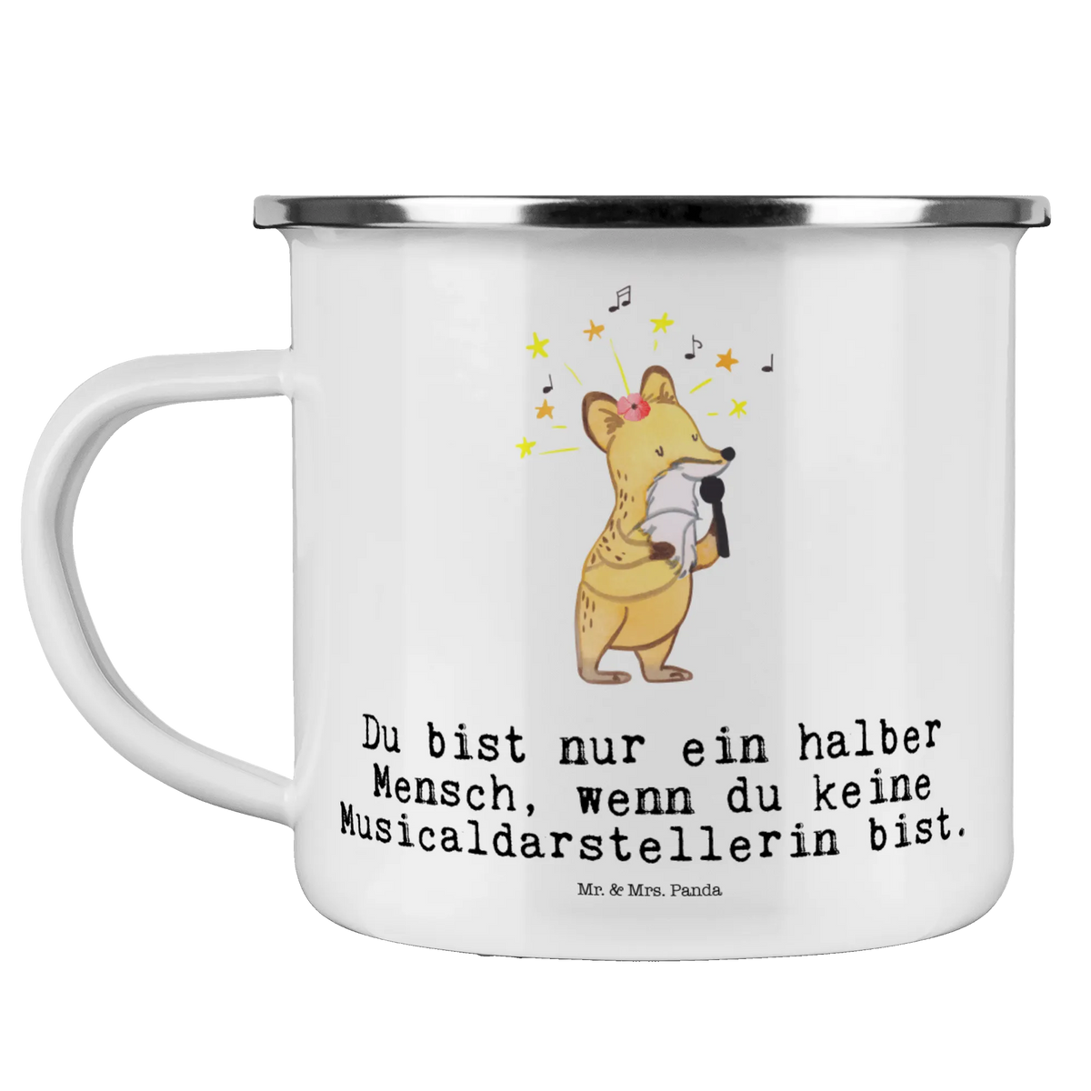 Camping Emaille Tasse Musicaldarstellerin Herz wandertasse, Emailletasse, Motivtasse, Kaffeepott, Outdoor Tasse, Campingbecher, Tasse Emaille, reisetasse, Teetasse, Reisebecher, outdoortasse, wanderbecher, Emaille Becher, Outdoor Becher, becher emaille, metallbecher, Campingtasse, emaillebecher, Blechtasse, Haferl, Teebecher, Emaille Tasse, Pott, blechbecher, Geschenk, Schenken, Jubiläum, Danke, Dankeschön, Beruf, Ausbildung, Abschied, Rente, Kollege, Kollegin, Arbeitskollege, Mitarbeiter, Firma