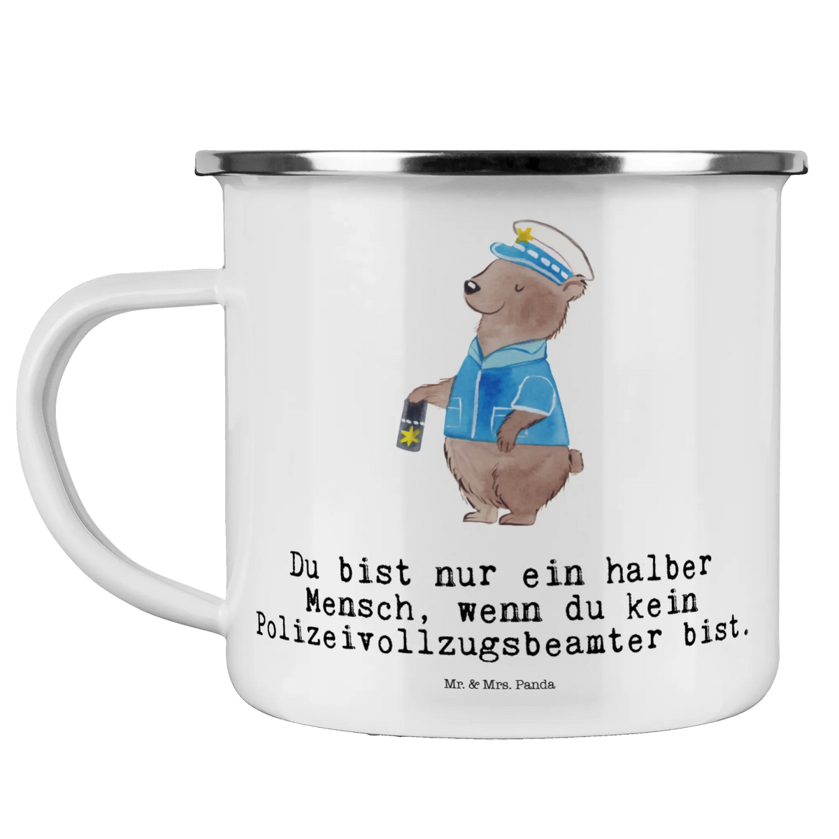 Camping Emaille Tasse Polizeivollzugsbeamter Herz Kaffeepott, reisetasse, becher emaille, wandertasse, Motivtasse, Emaille Tasse, emaillebecher, outdoortasse, Campingtasse, blechbecher, Reisebecher, Pott, Blechtasse, Emaille Becher, Outdoor Tasse, Emailletasse, Outdoor Becher, Teetasse, metallbecher, Campingbecher, Teebecher, Tasse Emaille, wanderbecher, Haferl, Geschenk, Schenken, Jubiläum, Danke, Dankeschön, Beruf, Ausbildung, Abschied, Rente, Kollege, Kollegin, Arbeitskollege, Mitarbeiter, Firma, Polizeivollzugsbeamter, Polizei, Polizist