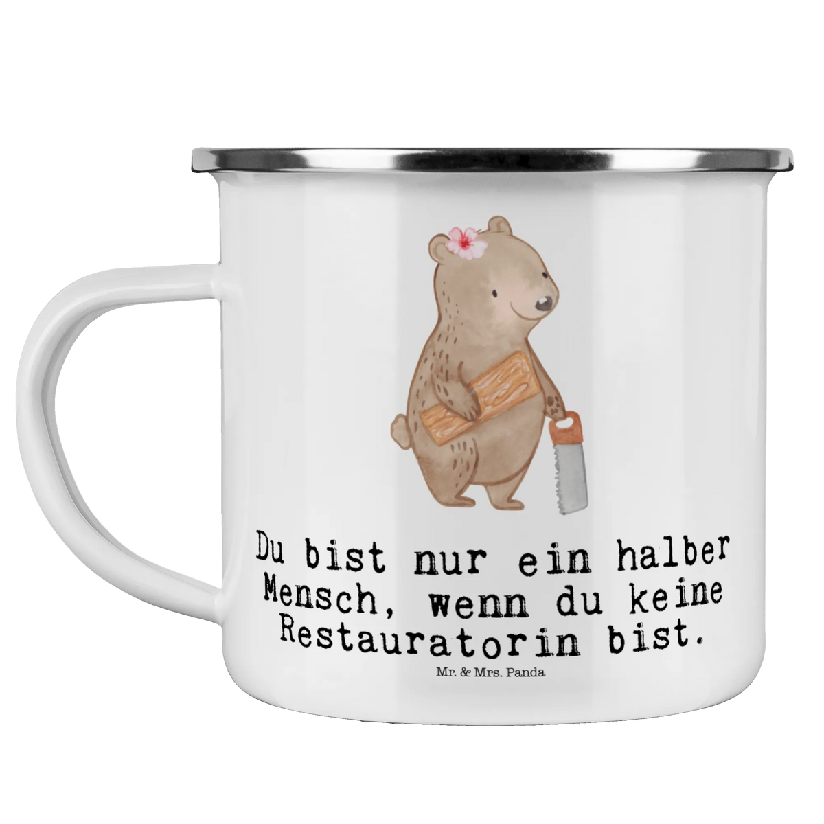 Camping Emaille Tasse Restauratorin Herz Campingbecher, Teebecher, outdoortasse, Kaffeepott, Outdoor Tasse, Haferl, blechbecher, Tasse Emaille, wanderbecher, Pott, Outdoor Becher, Blechtasse, wandertasse, Campingtasse, metallbecher, becher emaille, Teetasse, reisetasse, Emailletasse, Reisebecher, Emaille Becher, Emaille Tasse, Motivtasse, emaillebecher, Geschenk, Schenken, Jubiläum, Danke, Dankeschön, Beruf, Ausbildung, Abschied, Rente, Kollege, Kollegin, Arbeitskollege, Mitarbeiter, Firma