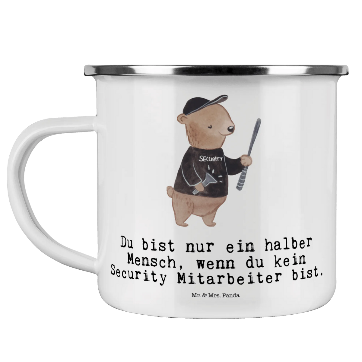 Camping Emaille Tasse Security Mitarbeiter Herz Campingtasse, Outdoor Tasse, Haferl, wandertasse, becher emaille, Teebecher, Motivtasse, Teetasse, Emailletasse, Reisebecher, wanderbecher, metallbecher, Pott, blechbecher, Emaille Tasse, Emaille Becher, outdoortasse, emaillebecher, Tasse Emaille, Kaffeepott, Campingbecher, reisetasse, Blechtasse, Outdoor Becher, Geschenk, Schenken, Jubiläum, Danke, Dankeschön, Beruf, Ausbildung, Abschied, Rente, Kollege, Kollegin, Arbeitskollege, Mitarbeiter, Firma