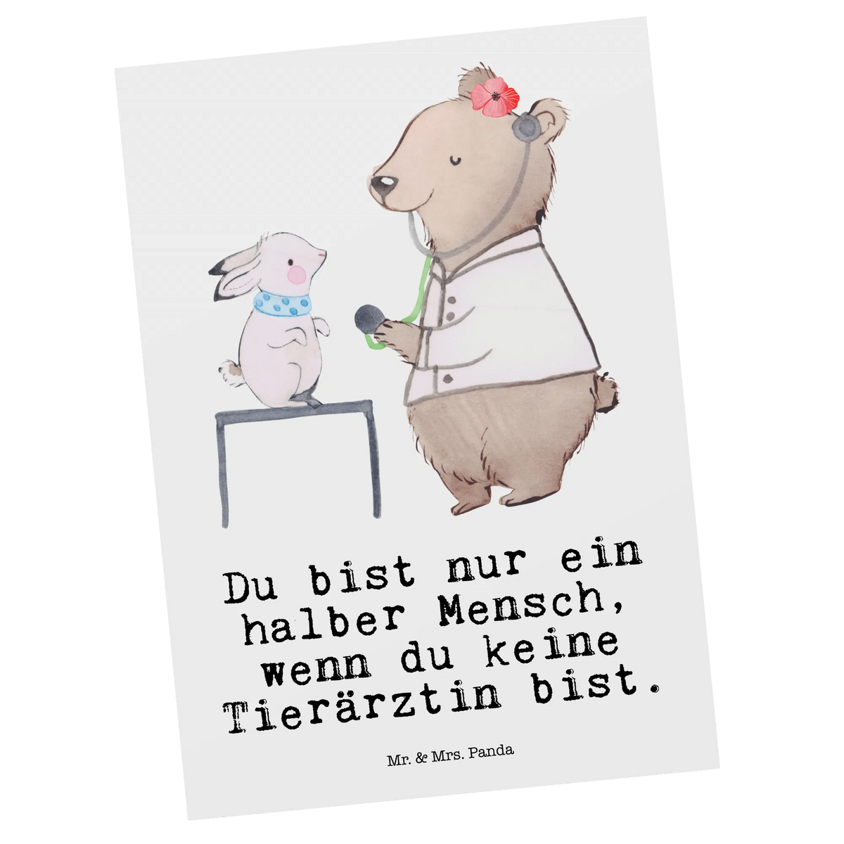 Postkarte Tierärztin Herz bildkarte, spruchkarte, einzelkarte, Ansichtskarte, Postkarte, Designkarte, Kunstkarten, Motivkarte, kunstkarte, Postkarten, Ansichtskarten, Grußkarte, Fotokarte, Schenken, Geschenk, Danke, Dankeschön, Jubiläum, Beruf, Ausbildung, Abschied, Rente, Kollege, Kollegin, Arbeitskollege, Mitarbeiter, Firma
