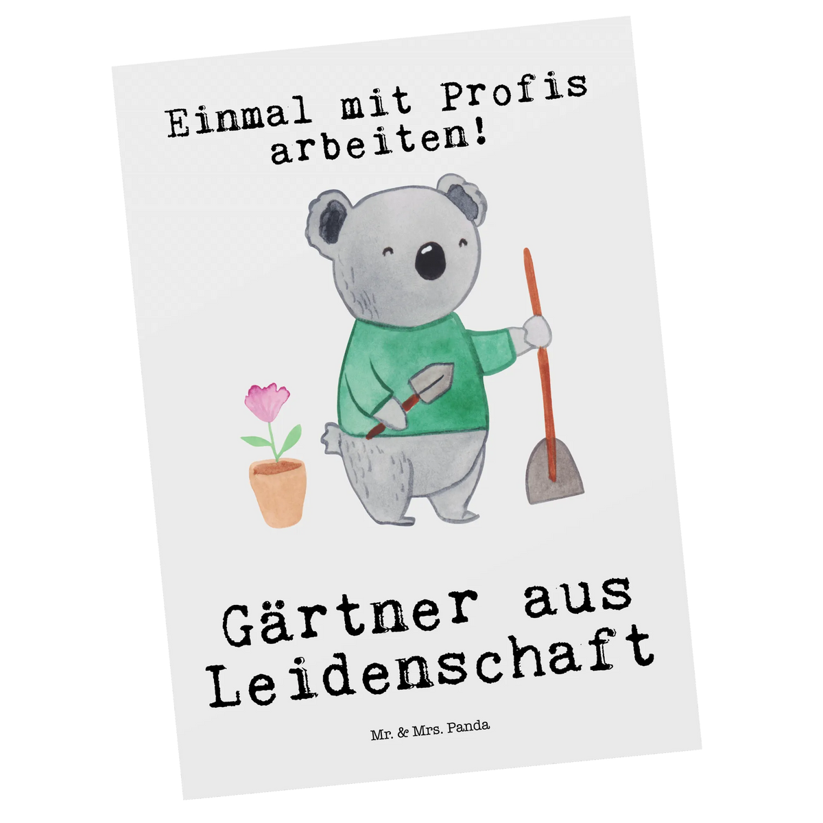 Postcard Gardener Passion gift, postcards, card, invitation card, paper, Postcard, gift card, letter, invitation, gift idea, best, farewell gift, passing exam, anniversary, retirement, promotion, job start, sayings, funny, profession