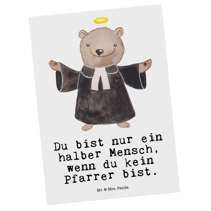 Postkarte Pfarrer Herz
