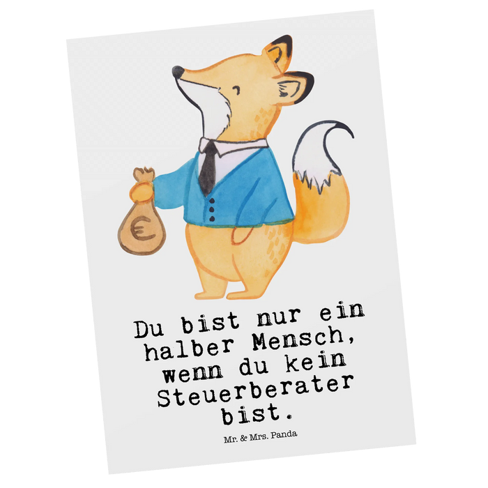 Postkarte Steuerberater Herz