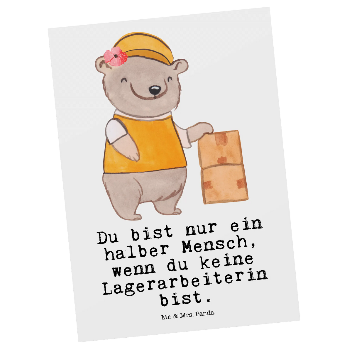 Postcard Warehouse worker Heart Grußkarte, Postkarte, spruchkarte, Postkarten, Motivkarte, bildkarte, Ansichtskarten, Kunstkarten, Fotokarte, einzelkarte, Ansichtskarte, Designkarte, kunstkarte, Schenken, Geschenk, Danke, Dankeschön, Jubiläum, Beruf, Ausbildung, Abschied, Rente, Kollege, Kollegin, Arbeitskollege, Mitarbeiter, Firma, Lagerarbeiterin, Lageristin, Lagerverwalterin, Fachlageristin