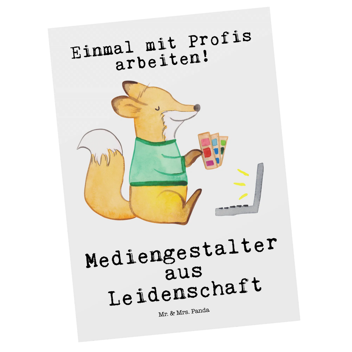 Postkarte Mediengestalter Leidenschaft einzelkarte, Ansichtskarten, Kunstkarten, bildkarte, Postkarten, Designkarte, Fotokarte, kunstkarte, Motivkarte, spruchkarte, Ansichtskarte, Postkarte, Grußkarte, Geschenk, Schenken, Jubiläum, Danke, Dankeschön, Beruf, Ausbildung, Abschied, Rente, Kollege, Kollegin, Arbeitskollege, Mitarbeiter, Firma, Designer, Mediengestalter, Grafikdesigner, Grafiker