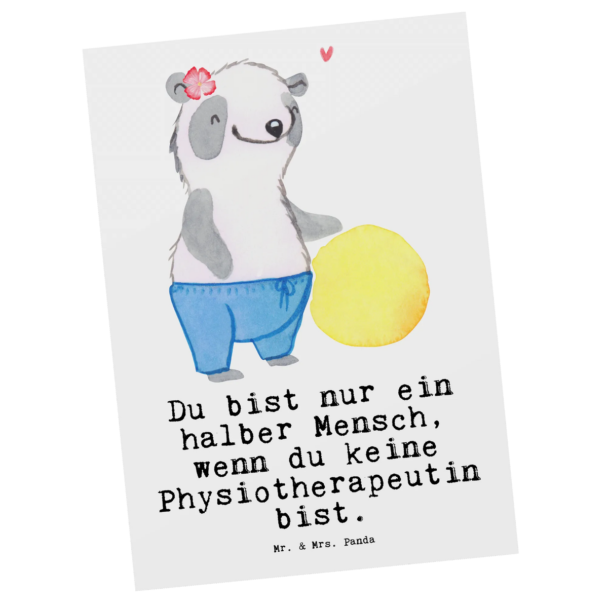 Postcard Female Physiotherapist Heart Postkarten, bildkarte, Designkarte, einzelkarte, Ansichtskarte, Postkarte, spruchkarte, Motivkarte, kunstkarte, Ansichtskarten, Kunstkarten, Grußkarte, Fotokarte, Schenken, Geschenk, Danke, Dankeschön, Jubiläum, Beruf, Ausbildung, Abschied, Rente, Kollege, Kollegin, Arbeitskollege, Mitarbeiter, Firma