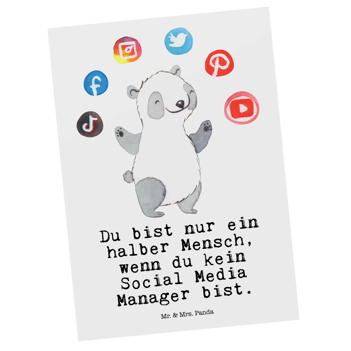 Postkarte Social Media Manager Herz Ansichtskarte, Ansichtskarten, Motivkarte, Fotokarte, Grußkarte, Designkarte, Postkarten, Kunstkarten, kunstkarte, spruchkarte, einzelkarte, Postkarte, bildkarte, Schenken, Geschenk, Danke, Dankeschön, Jubiläum, Beruf, Ausbildung, Abschied, Rente, Kollege, Kollegin, Arbeitskollege, Mitarbeiter, Firma