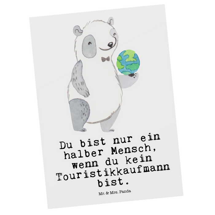 Postkarte Touristikkaufmann Herz