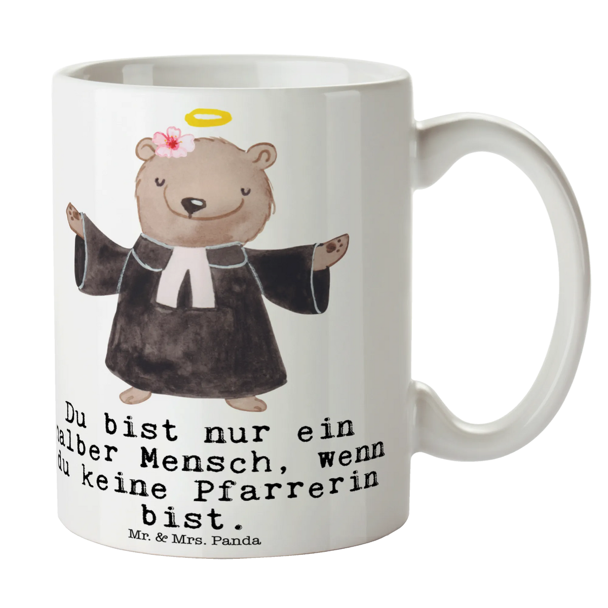 Mug female pastor heart gift, sayings, gift idea, best, farewell gift, passing exam, anniversary, retirement, promotion, job start, profession