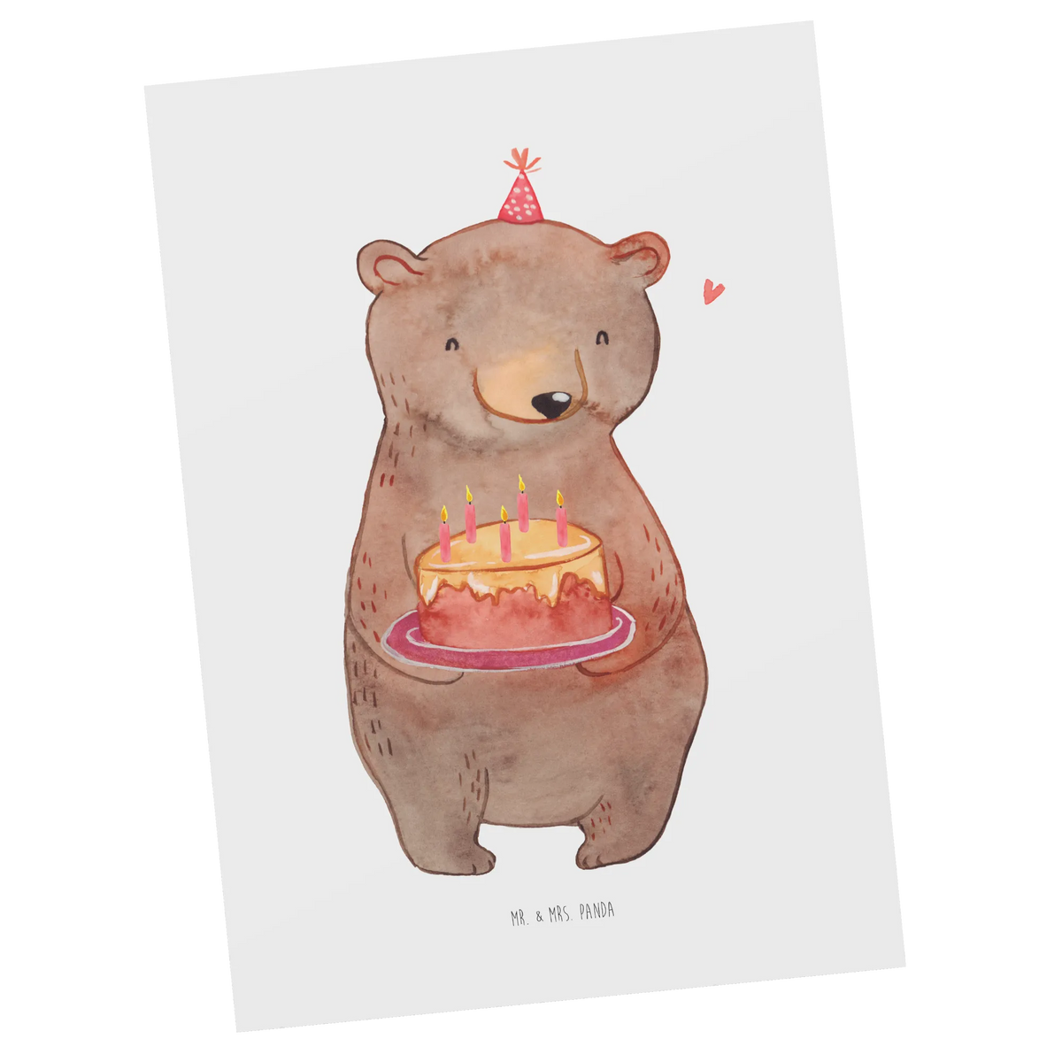 Postkarte Bär Torte 40. Geburtstag einzelkarte, Designkarte, bildkarte, Kunstkarten, Ansichtskarte, Grußkarte, Fotokarte, Motivkarte, spruchkarte, Ansichtskarten, Postkarten, kunstkarte, Postkarte, Geschenk, Geburtstag, Geburtstagsgeschenk, Feiern, Kuchen, Torte, Party