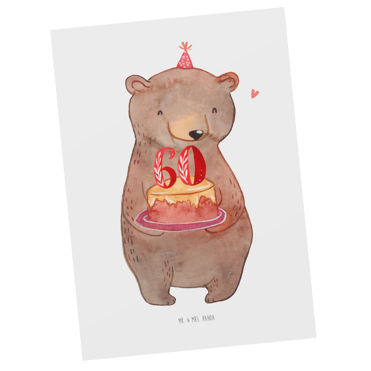 Postkarte Bär Torte 80. Geburtstag Motivkarte, Postkarten, Ansichtskarte, Ansichtskarten, Kunstkarten, Fotokarte, spruchkarte, Designkarte, einzelkarte, Postkarte, Grußkarte, bildkarte, kunstkarte, Geschenk, Geburtstag, Geburtstagsgeschenk, Party, Kuchen, Torte, Feiern