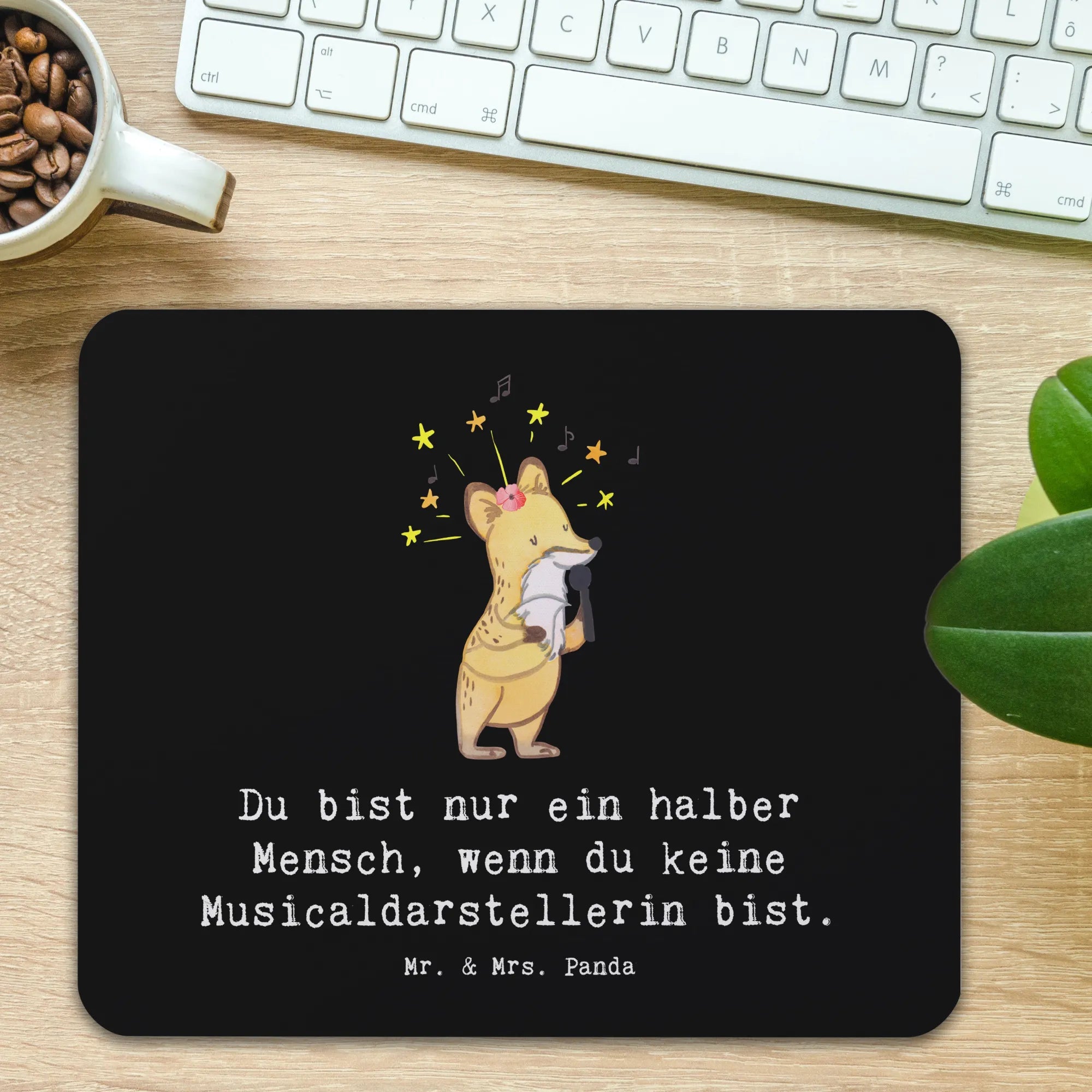 Mouse mat Musical actress heart Mouse, fun, PC, Student, Study, Gift, Motif, Mouse Pad, Work, saying, Print, mousepad, Pad, Office, gift, gift idea, best, farewell gift, passing exam, anniversary, retirement, promotion, job start, sayings, funny, profession