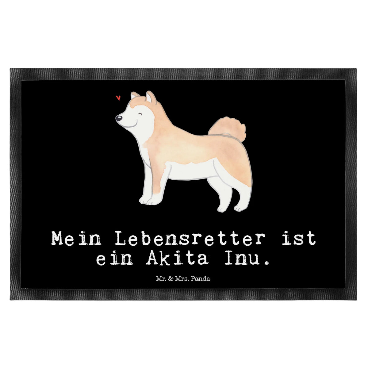 Fußmatte Akita Inu Lebensretter Gummimatte, Schmutzfänger, Gummi-Fußmatte, abstreifer, Abtretmatte, Eingangsteppich, Schmutzmatte, Schuhabstreifer, Türvorleger, Schmutzfangmatte, hausmatte, Schmutzfangteppich, Fußabtreter, fußmatte, Sauberlaufmatte, Bodenvorleger, Fußabstreifer, Vorleger, Fussmatte, Haustürmatte, Eingangsmatte, bodenmatte, flurmatte, Türmatte, Abtreter, teppichmatte, außenmatte, Outdoor-Matte, matte haustür, Hunderasse, Rassehund, Hundebesitzer, Tierfreund, Welpe, Hund, Schenken, Geschenk