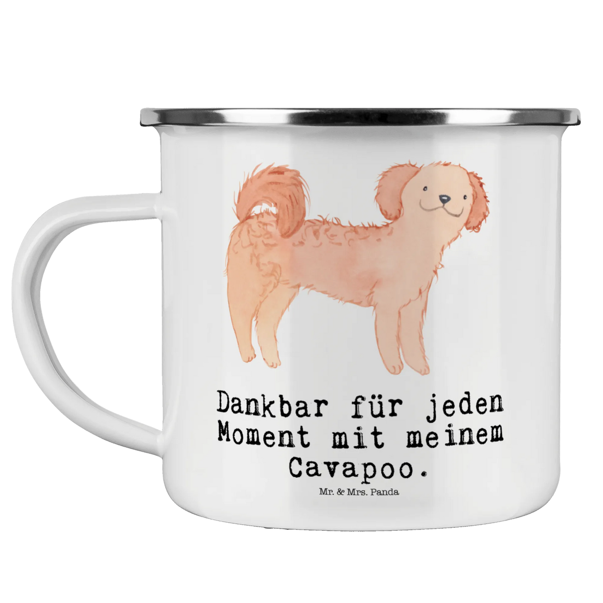 Camping Emaille Tasse Cavapoo Moment Campingbecher, wanderbecher, Emailletasse, emaillebecher, metallbecher, wandertasse, Emaille Tasse, reisetasse, Teetasse, Motivtasse, Haferl, becher emaille, Tasse Emaille, Campingtasse, Teebecher, Kaffeepott, Outdoor Becher, blechbecher, outdoortasse, Outdoor Tasse, Pott, Emaille Becher, Reisebecher, Blechtasse, Geschenk, Schenken, Hund, Hunderasse, Rassehund, Hundebesitzer, Tierfreund, Welpe, Cavoodle, Cavapoo