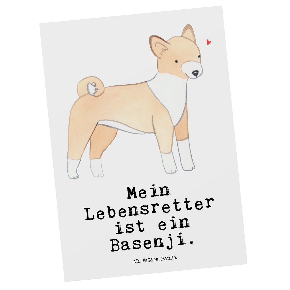 Postkarte Basenji Lebensretter bildkarte, Postkarte, Ansichtskarte, Postkarten, Motivkarte, Ansichtskarten, Kunstkarten, Fotokarte, Grußkarte, kunstkarte, spruchkarte, Designkarte, einzelkarte, Schenken, Hunderasse, Rassehund, Geschenk, Hundebesitzer, Tierfreund, Welpe, Hund, Basenji, Kongo-Terrier