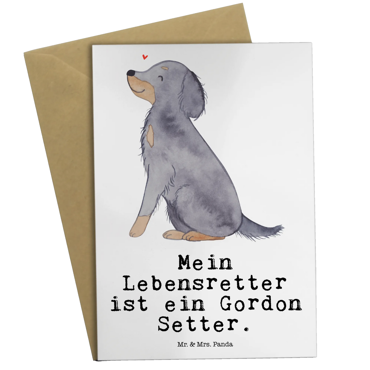 Grußkarte Gordon Setter Lebensretter Motivkarte, Klappkarte, Glückwunschkarte, einladungskarten, kommunionskarte, Grußkarten, firmungskarte, Grußkarte, glückwunschkarten, genesungskarte, osterkarten, abiturkarte, jubiläumskarte, neujahrskarte, vatertagskarte, weihnachtskarten, spruchkarte, hochzeitskarten, osterkarte, babykarte, Beileidskarte, dankeskarten, valentinstagskarte, Geschenk, Schenken, Hund, Hunderasse, Rassehund, Hundebesitzer, Tierfreund, Welpe, Jagdhund, Gordon Shetter