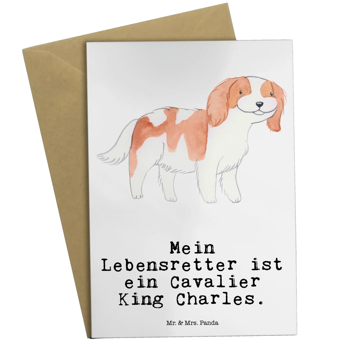 Grußkarte Cavalier King Charles Spaniel Lebensretter Grußkarte, jubiläumskarte, Beileidskarte, abiturkarte, valentinstagskarte, osterkarten, osterkarte, Grußkarten, einladungskarten, Motivkarte, babykarte, firmungskarte, Glückwunschkarte, hochzeitskarten, genesungskarte, dankeskarten, glückwunschkarten, weihnachtskarten, vatertagskarte, Klappkarte, kommunionskarte, spruchkarte, neujahrskarte, Geschenk, Schenken, Hund, Hunderasse, Rassehund, Hundebesitzer, Tierfreund, Welpe, Cavalier King Charles Spaniel